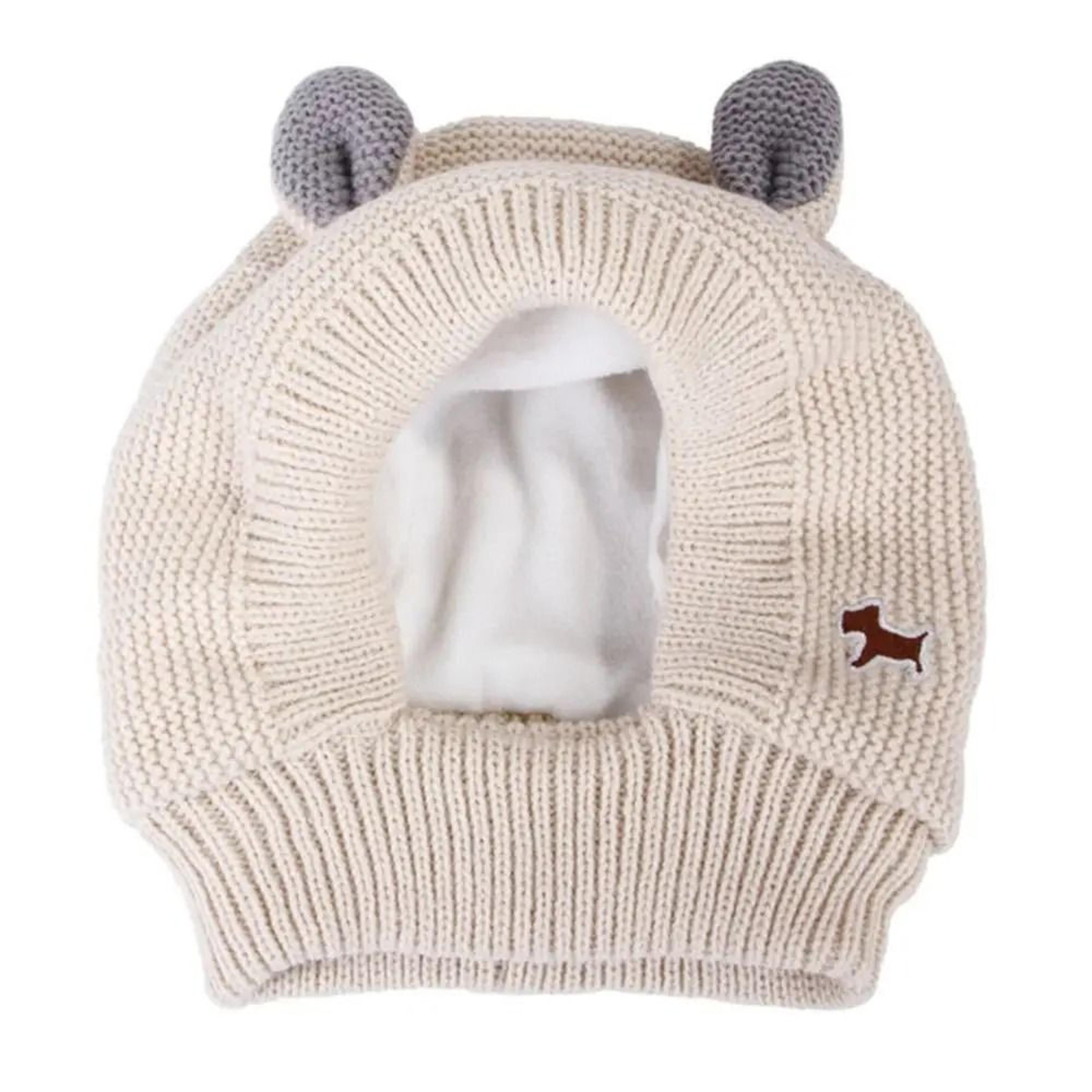 Quiet Dog Ear Muffs Noise Protection Knitted Hat For Medium And Large Dogs 8