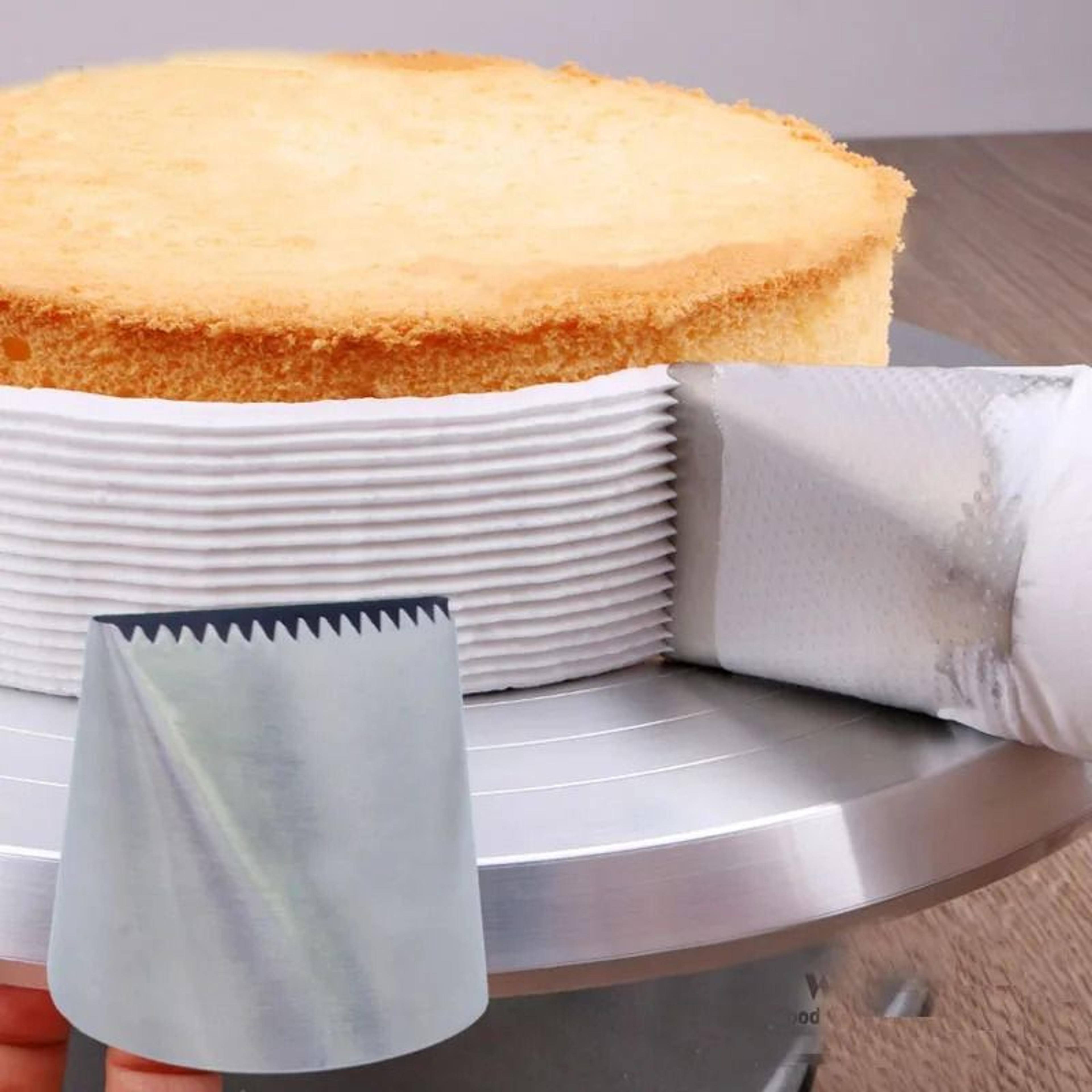 Oversized Stainless Steel Cake Decorating Piping Nozzle For Cupcakes And Pastry 0
