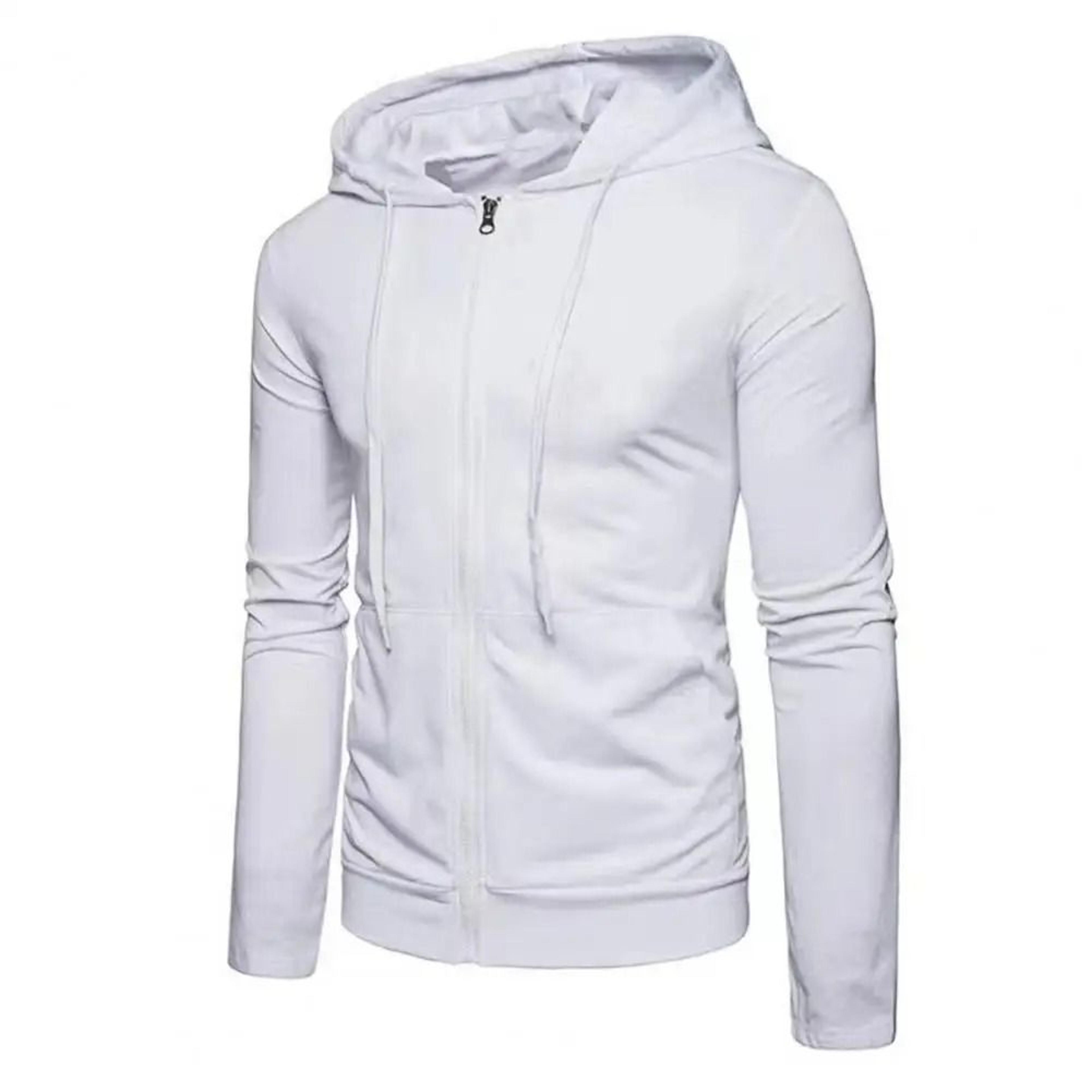 Autumn Men Sweatshirt Long Sleeve Zipper Hoodie Slim Fit 10