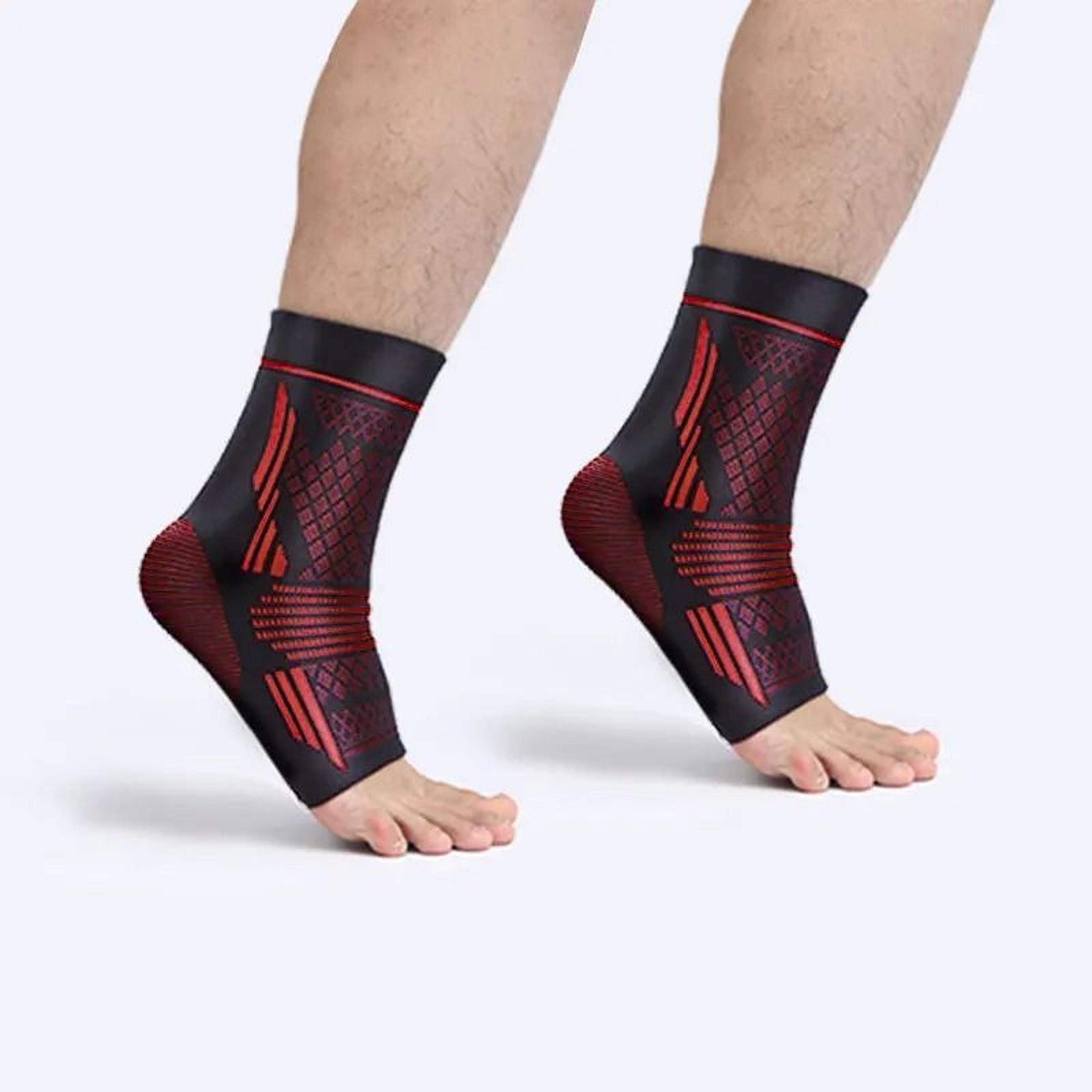 Sports Ankle Protector Compression Support Sleeve 9