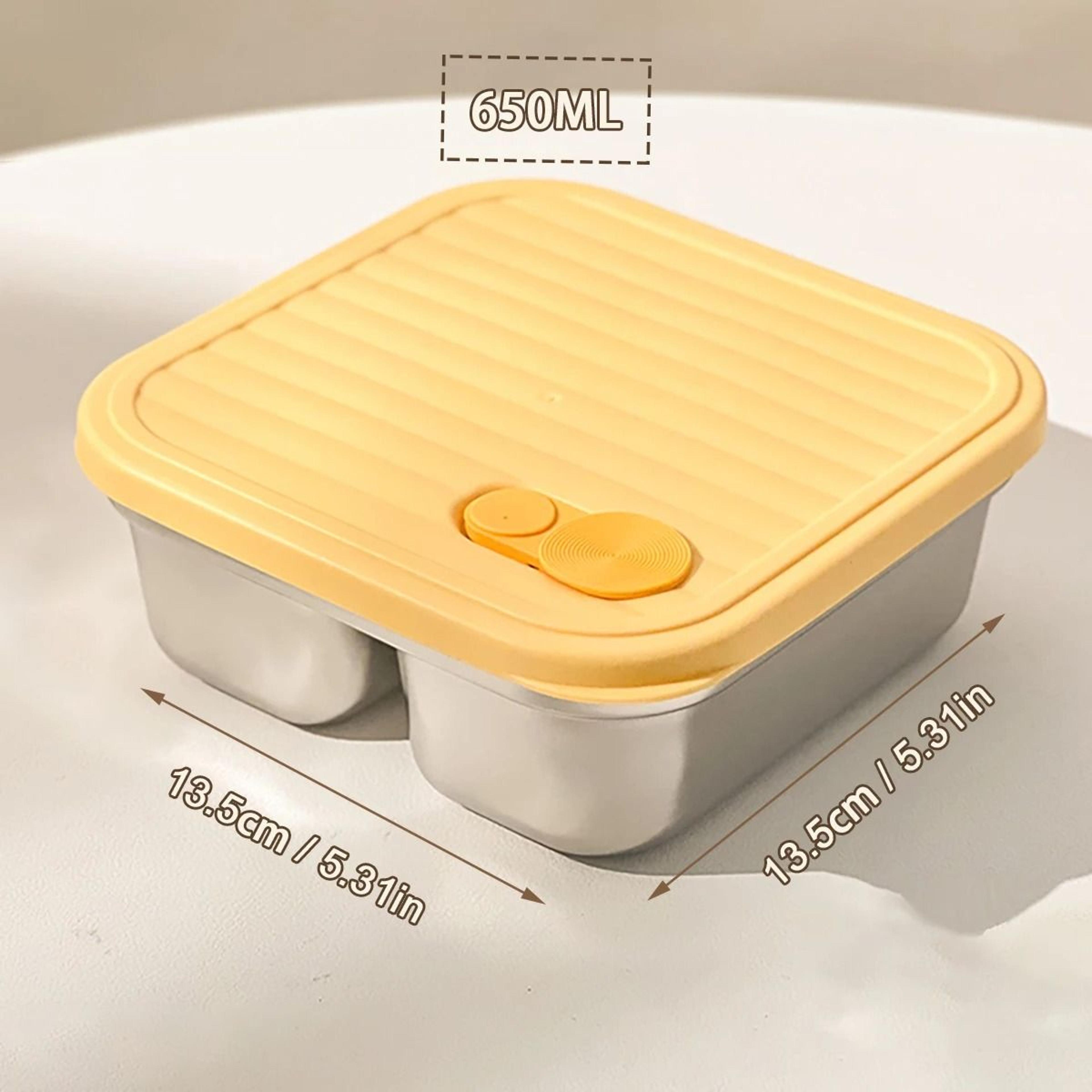 WORTHBUY 304 Stainless Steel Lunch Box With Lid Portable Food Container 11