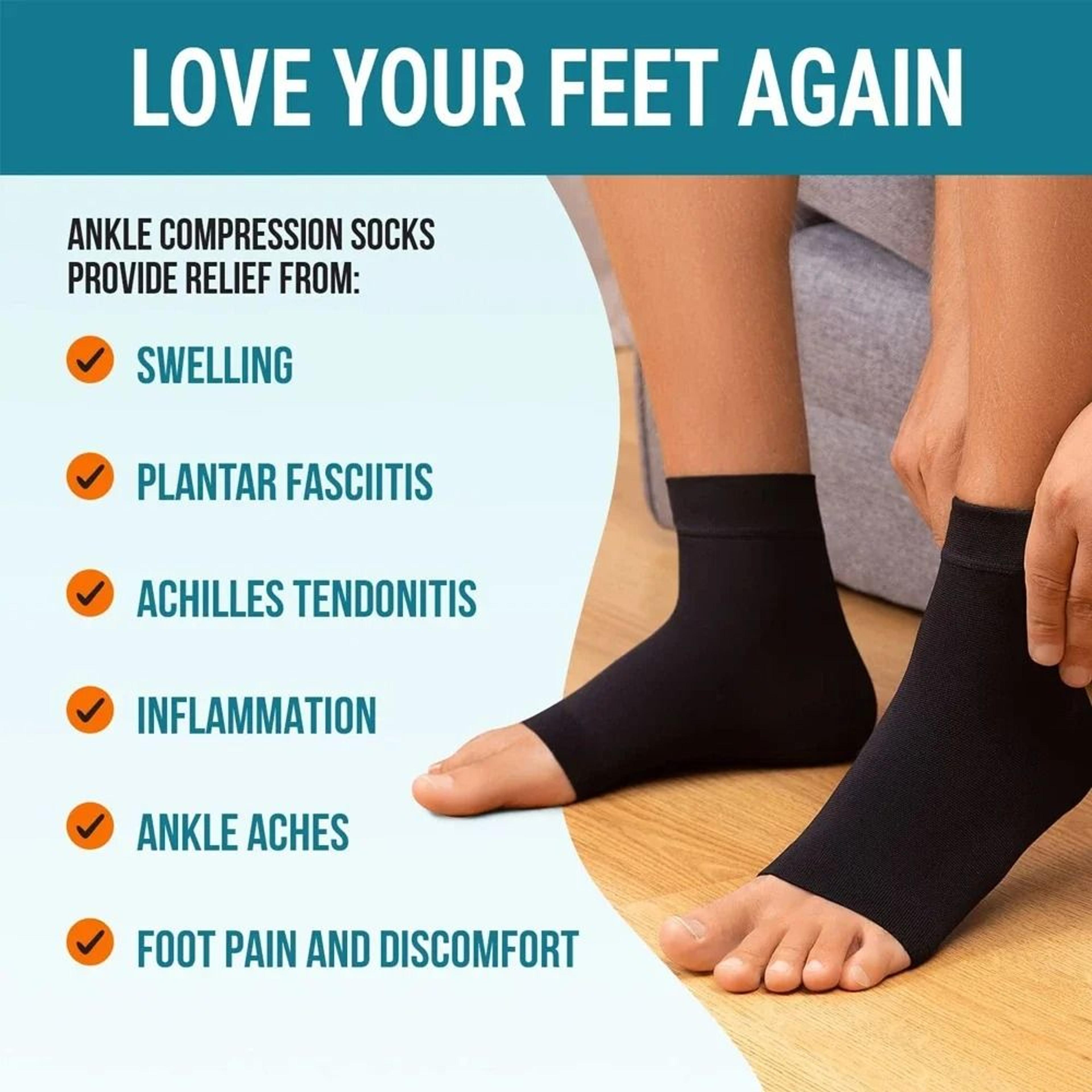 Compression Neuropathy Socks For Men And Women Pain Relief And Support 3