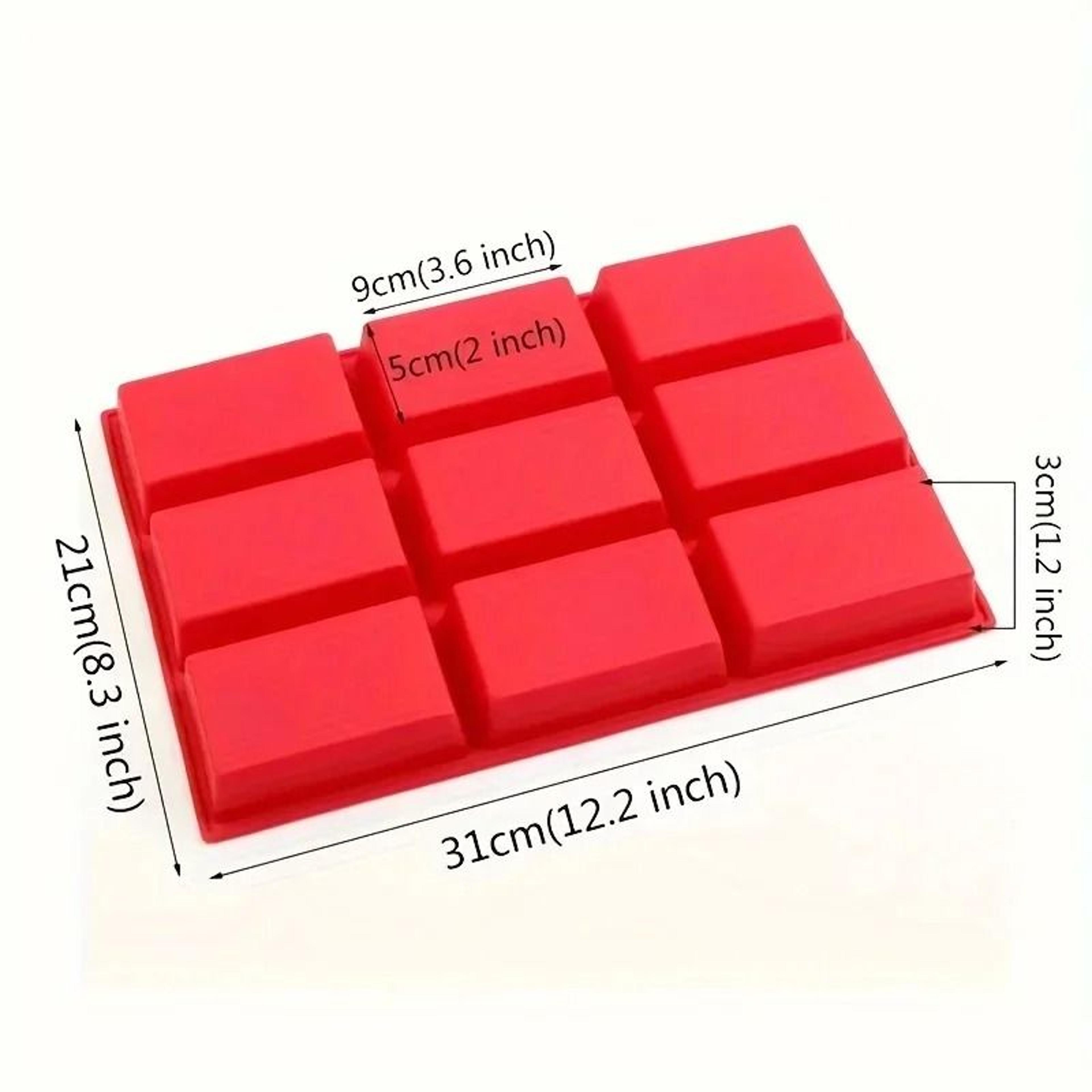 Silicone 9 Cavity Mini Loaf Pan For Baking Cakes Bread Brownies And More 3