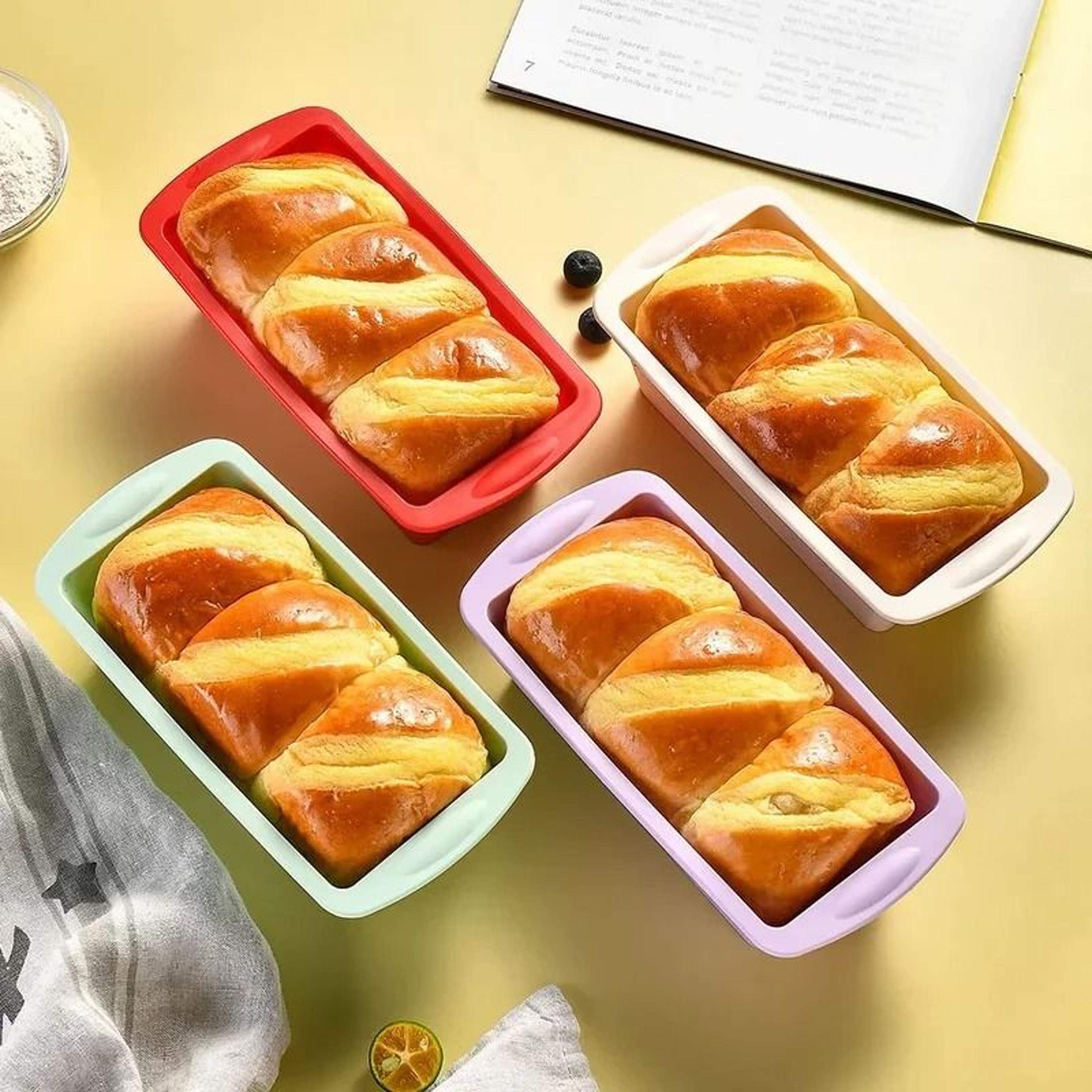 Household Rectangular Silicone Mold For Bread Candy And Cake Baking 0