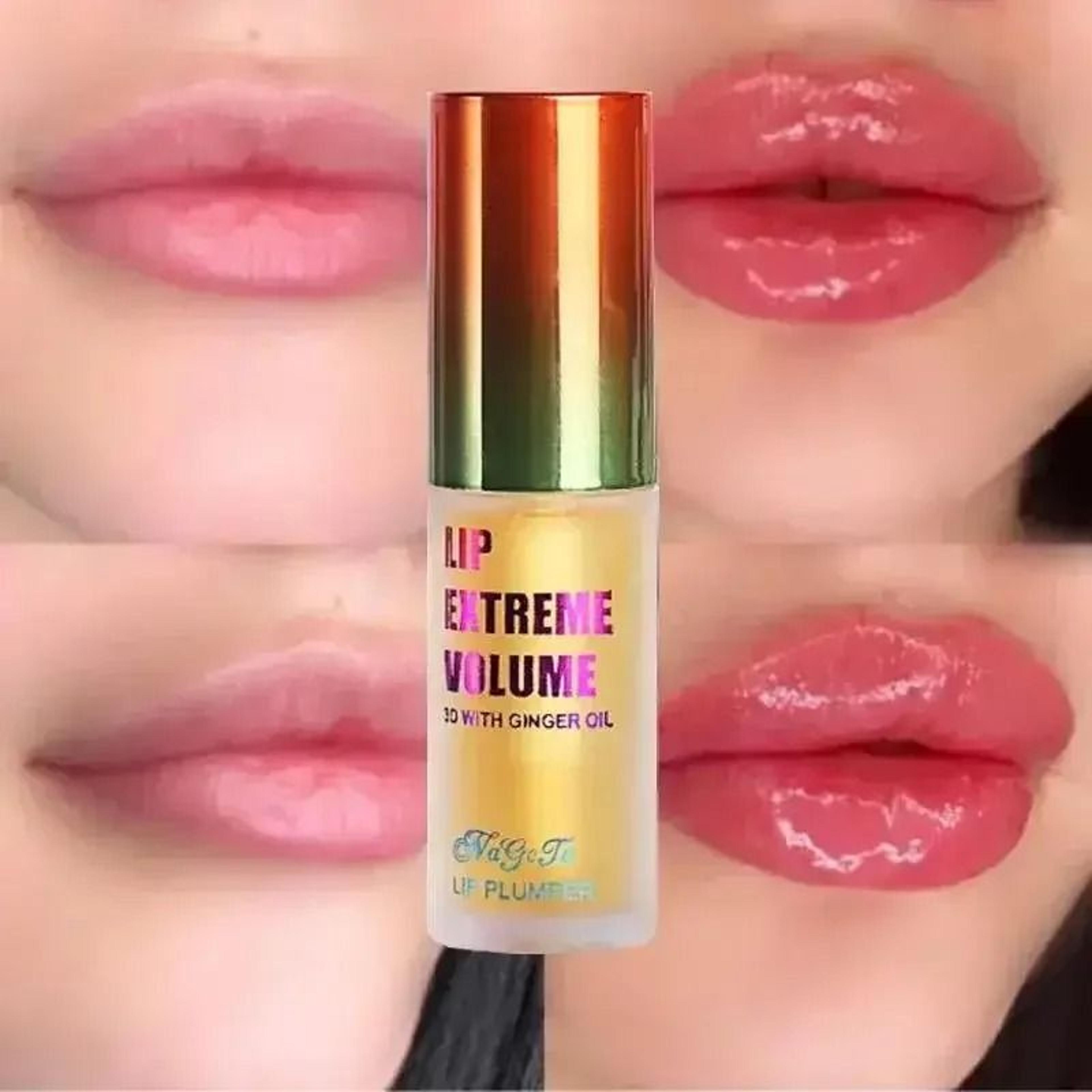 1 or 2pcs ginger and mint lip plumper oil
