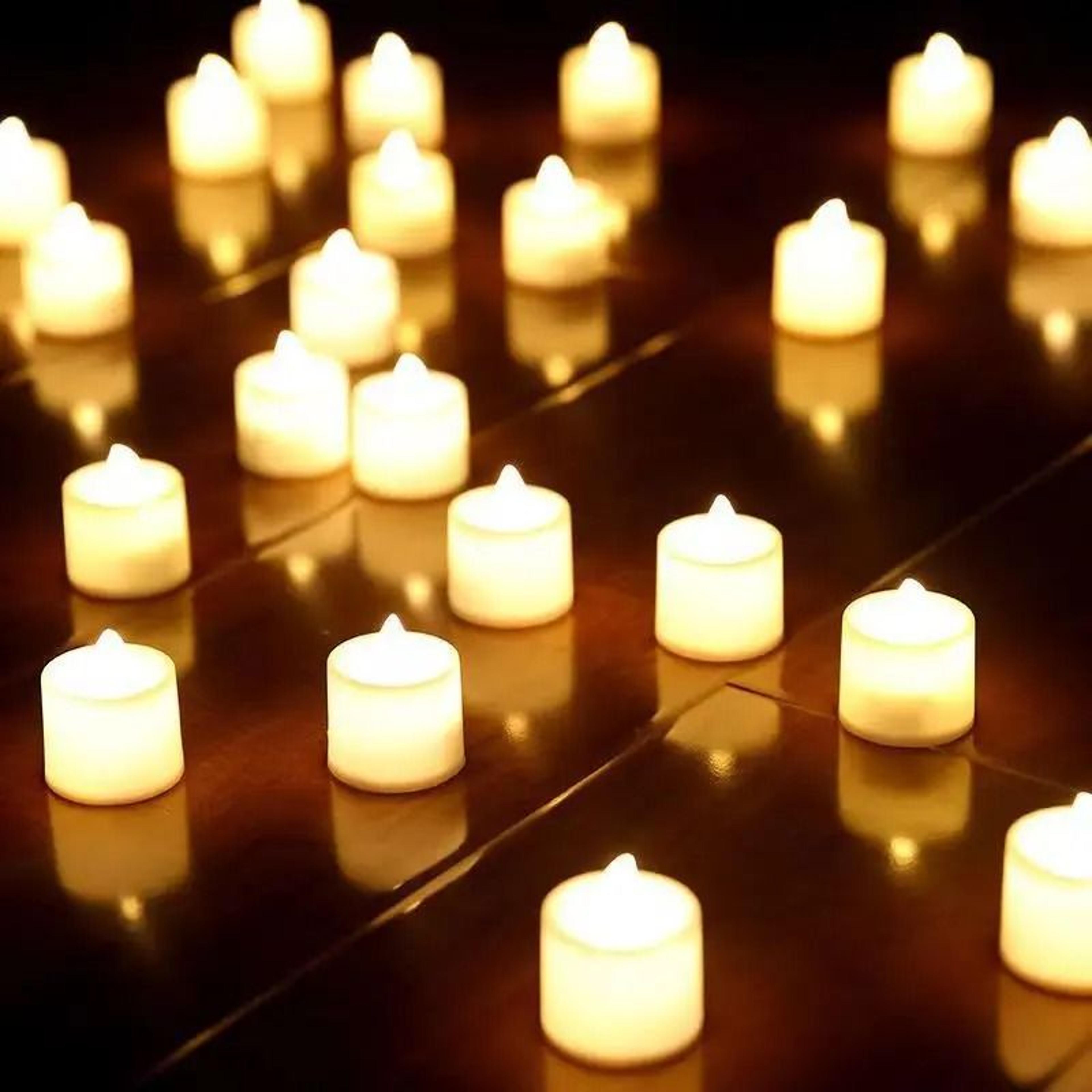 LED Candle Battery Powered Flameless Tea Candle 4