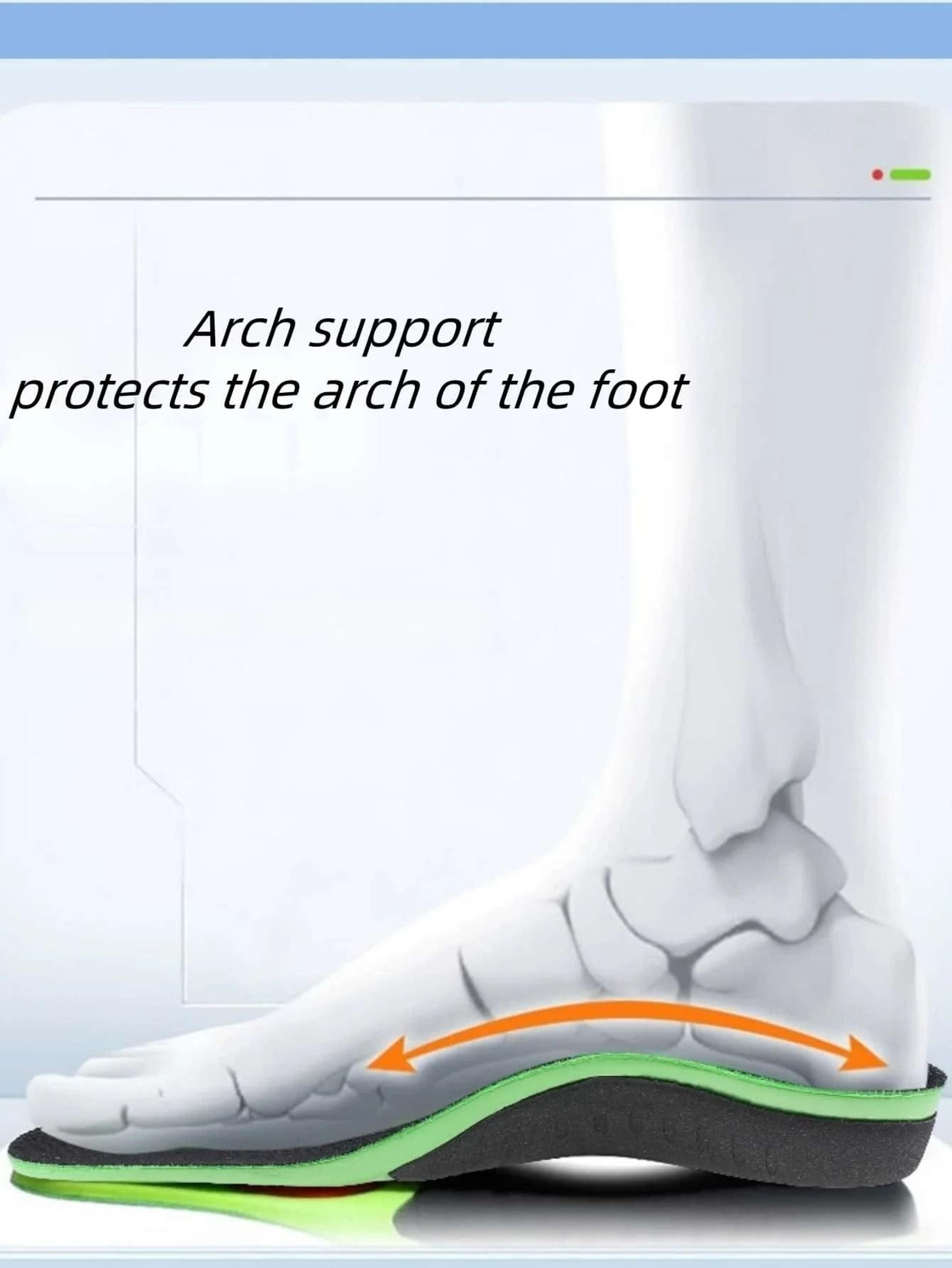 Arch Support Insoles For Sports And Flat Feet Shock Absorbing Orthopedic Foot Pads 5