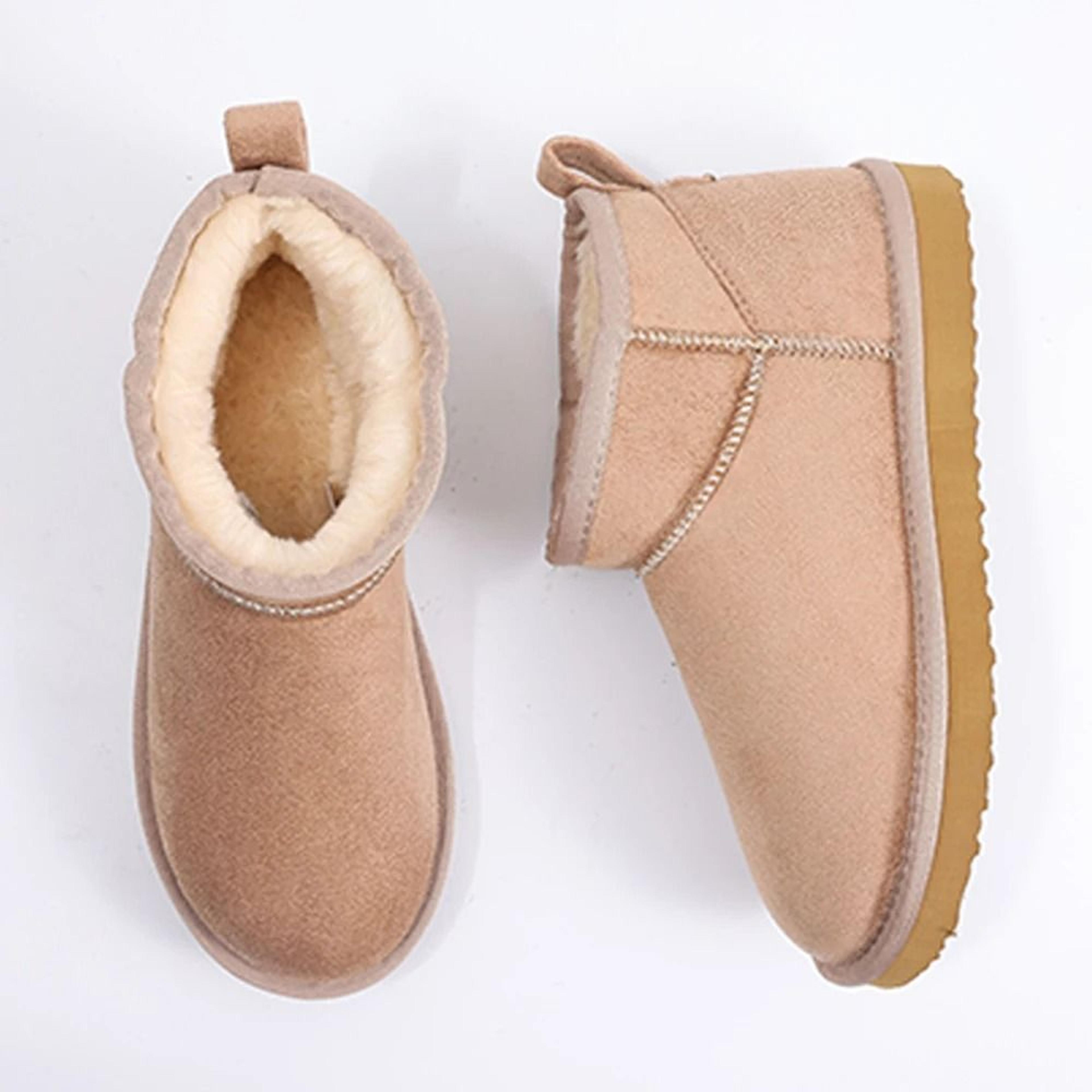 Bebealy Outdoor Snow Boots Winter Super Warm Short Ankle Boots For Women 2