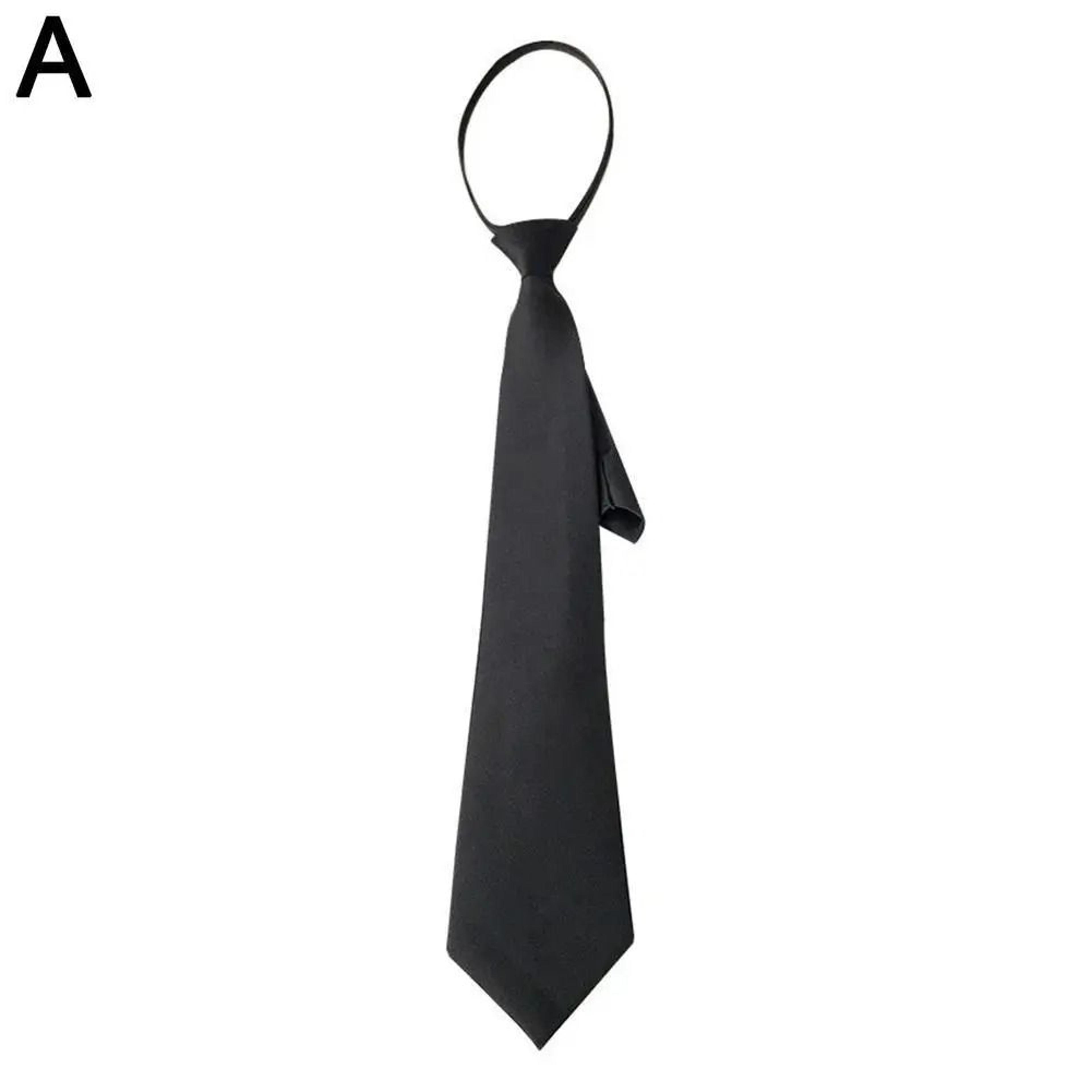 Unisex Silk Narrow Neck Tie Retro Korean Style For Men And Women 7