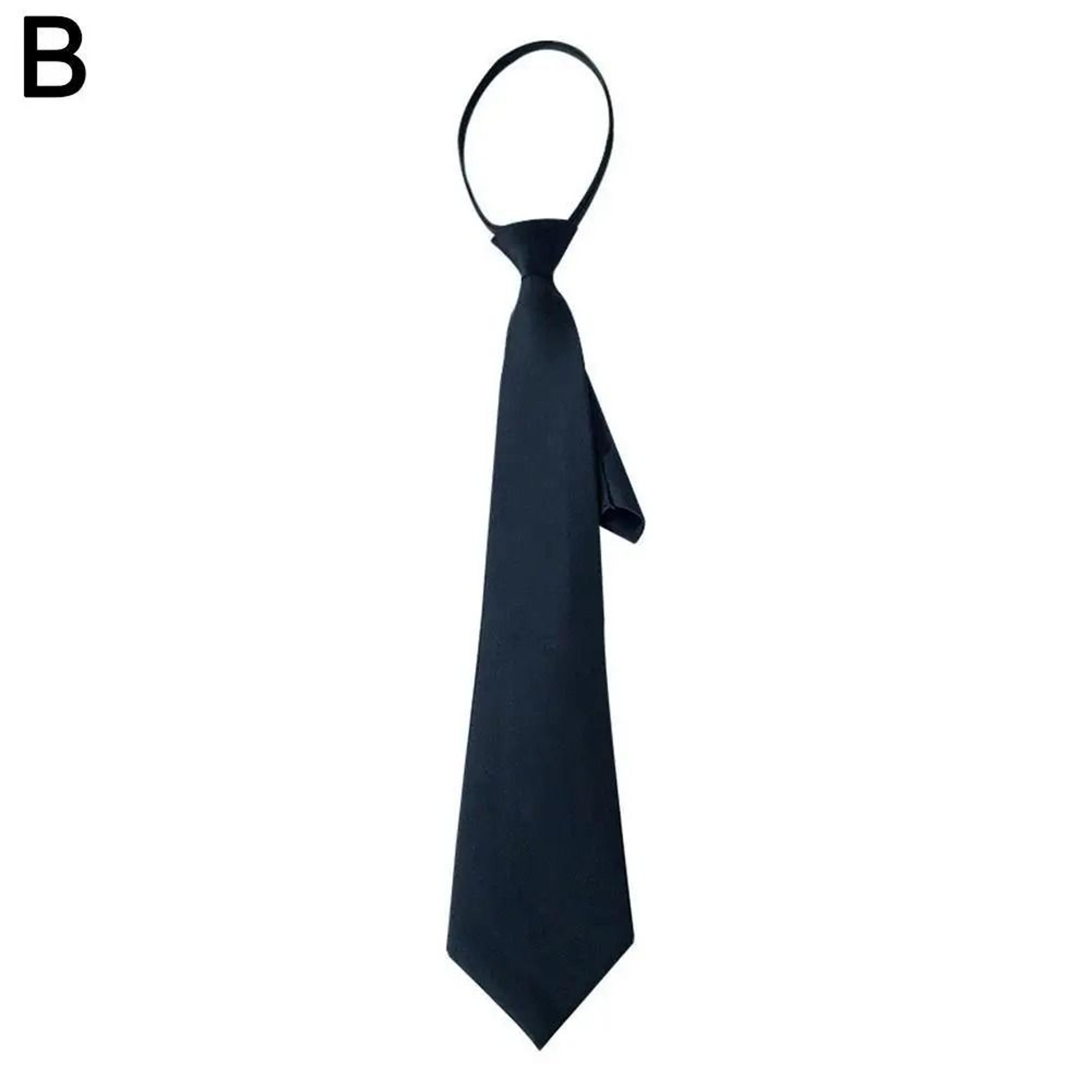 Unisex Silk Narrow Neck Tie Retro Korean Style For Men And Women 8