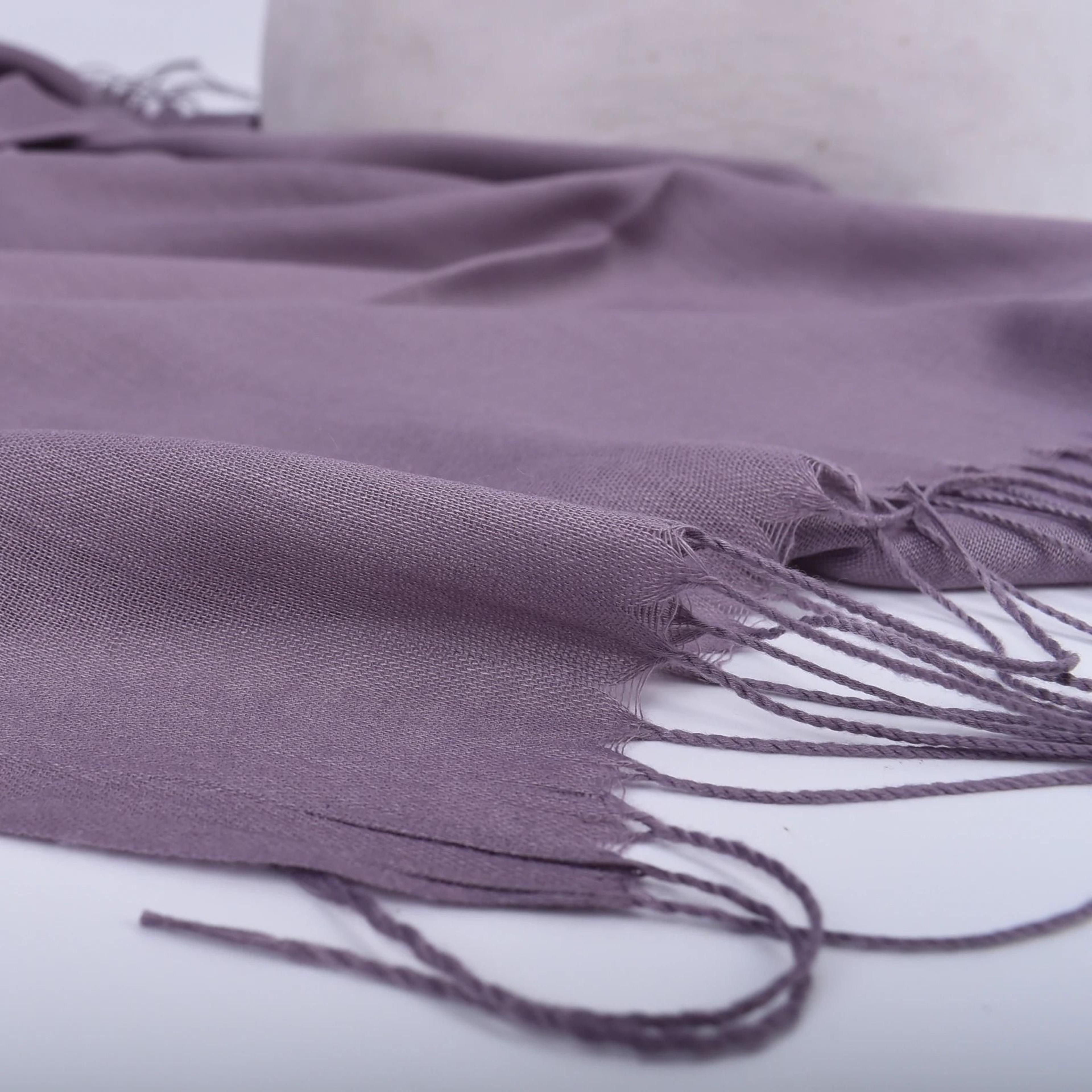 Autumn And Winter Solid Color Scarf For Men And Women 5