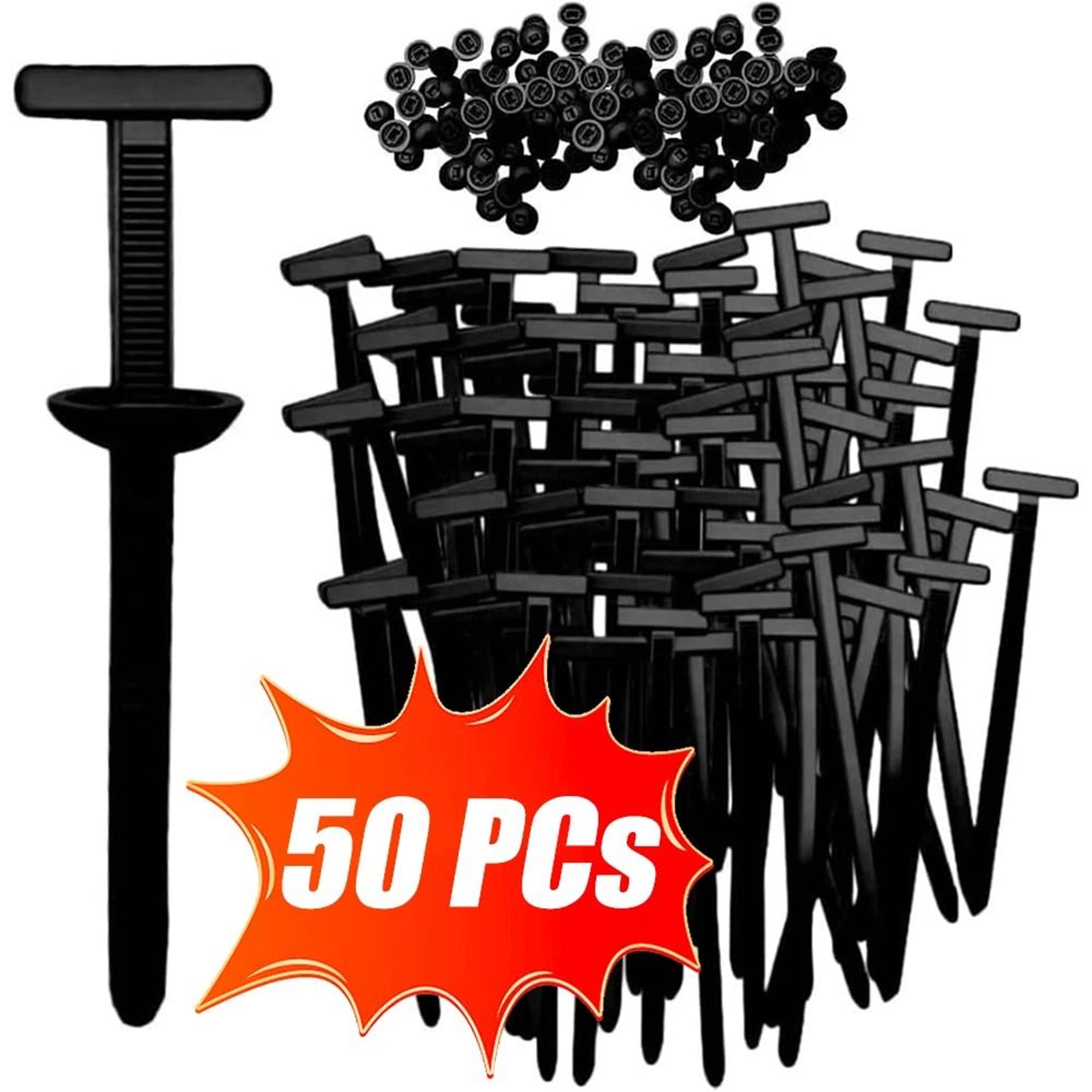 Universal Car Nylon Cable Tie Buckles Heavy Duty Self Locking Zip Ties 10