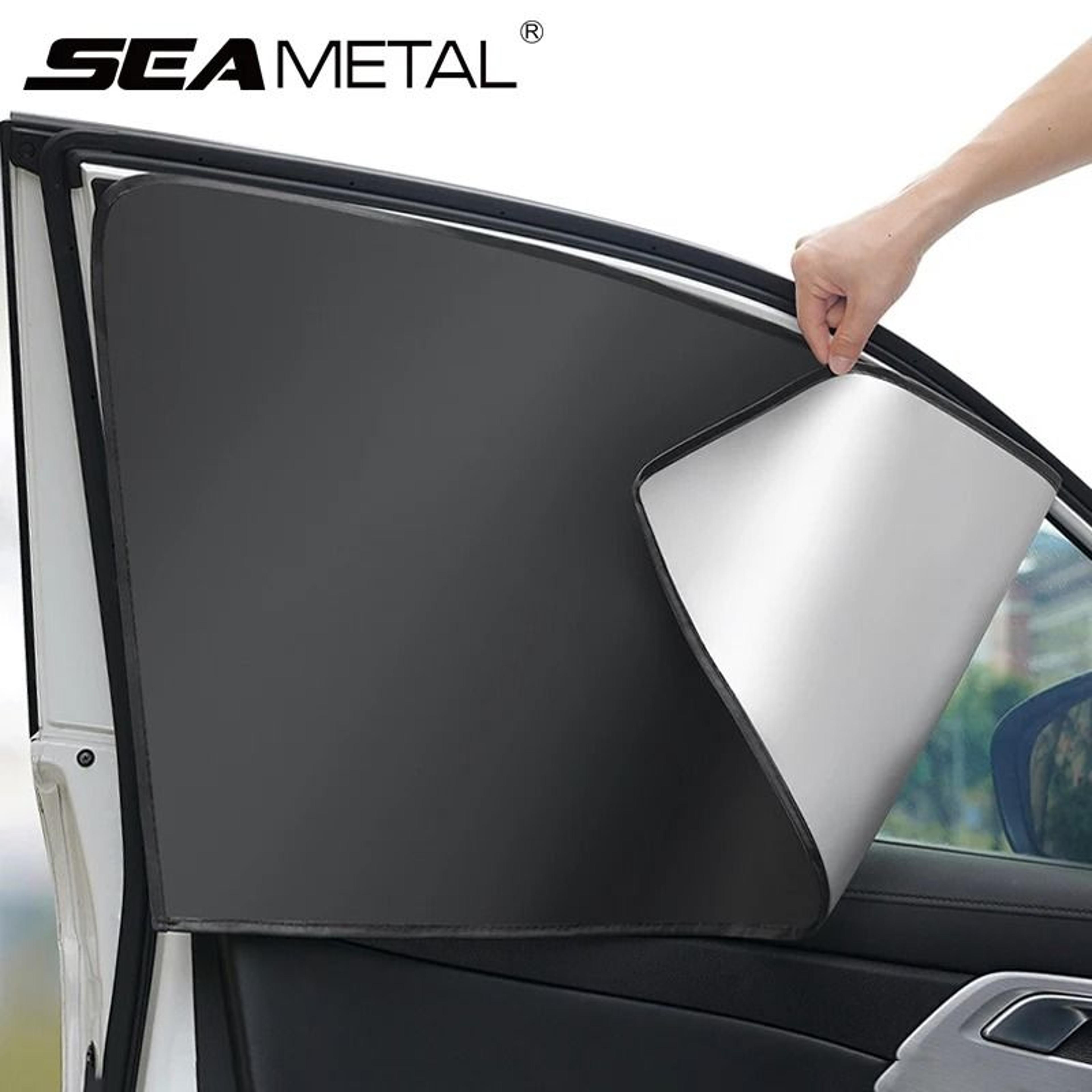2 Pack Car Side Window Sun Shade Curtain Summer Sun Protection UV Reflective Magnetic Car Privacy C 0