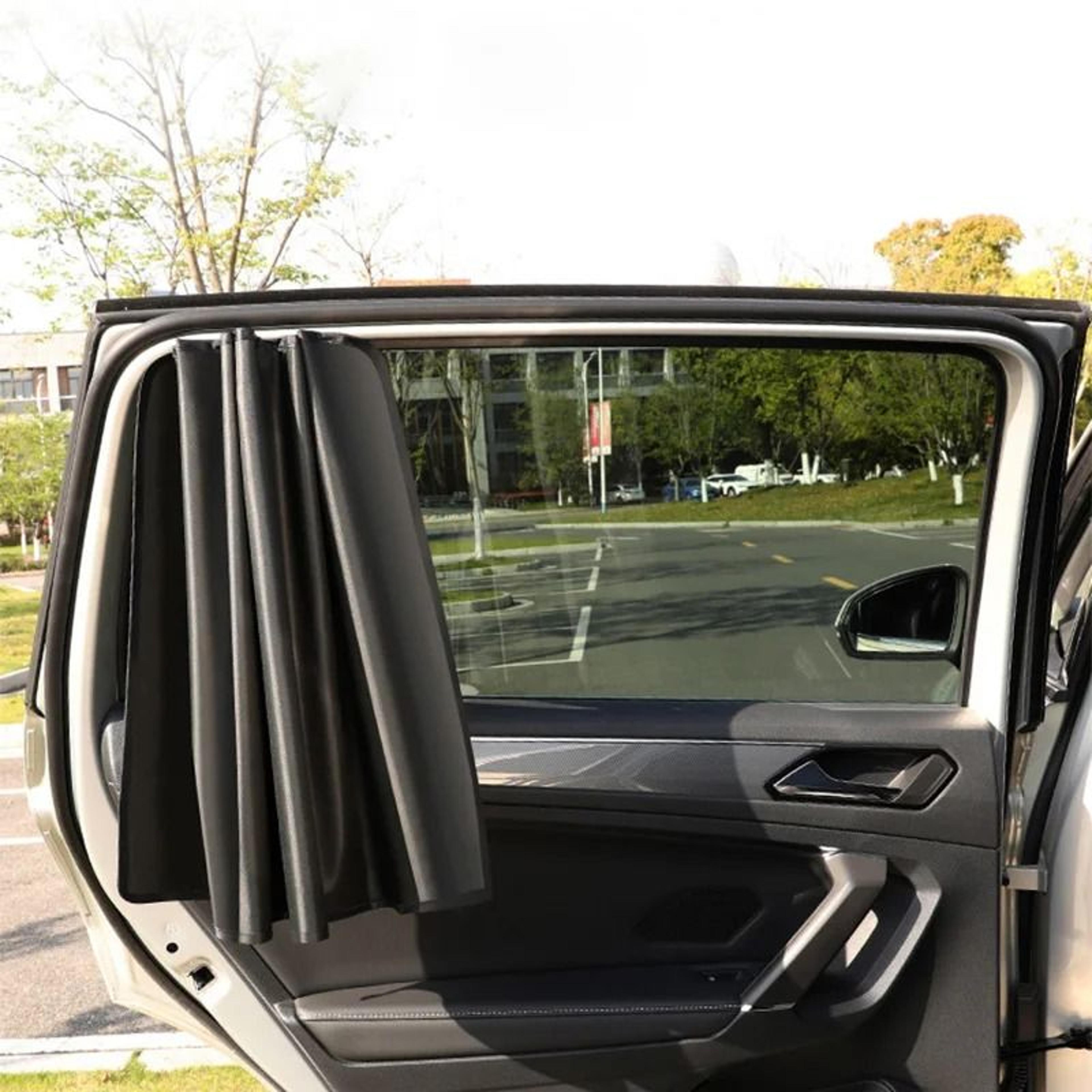 2 Pack Car Side Window Sun Shade Curtain Summer Sun Protection UV Reflective Magnetic Car Privacy C 2