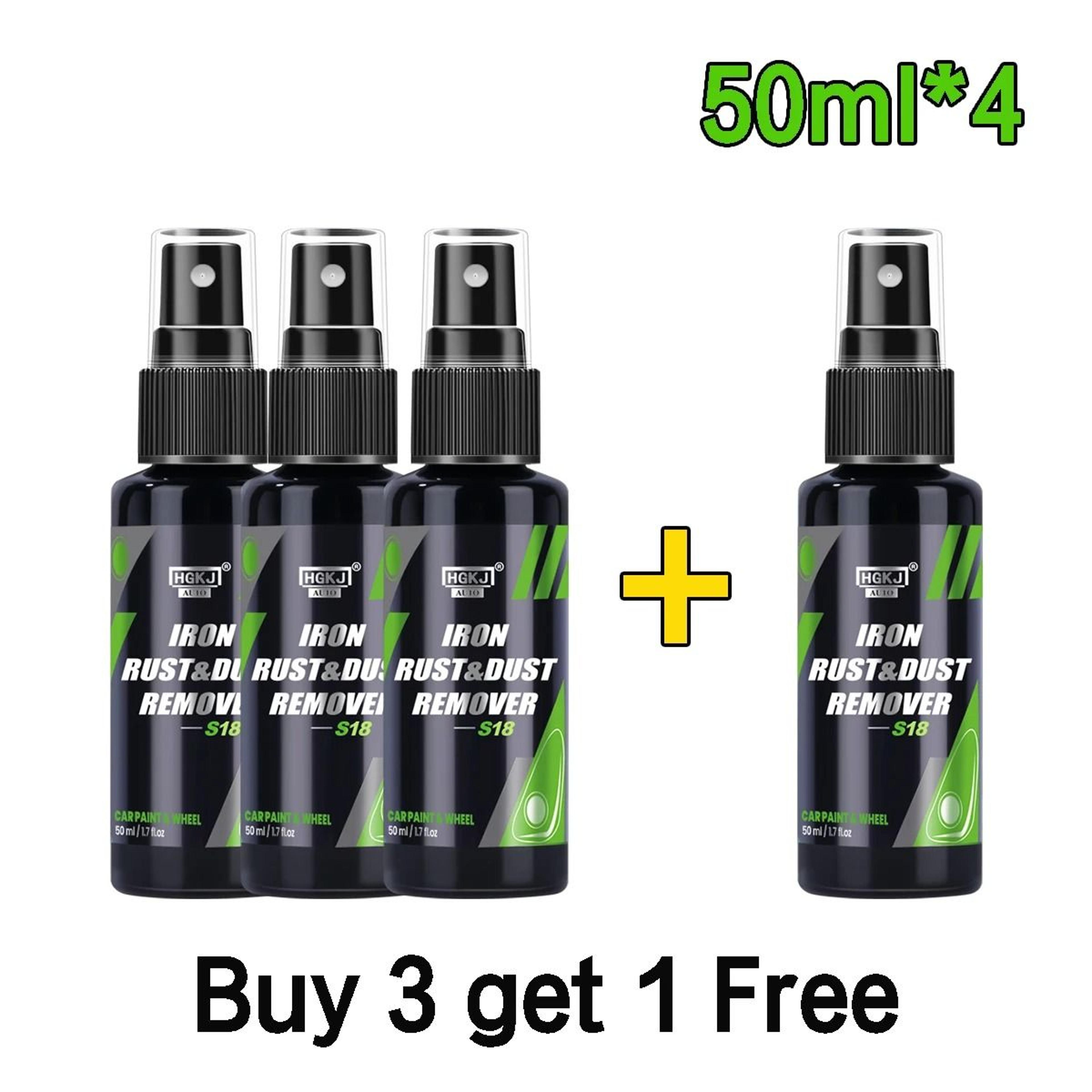 Car Paint And Wheel Iron Particles Cleaning Rust Dust Remover Spray Metal Surface Defender Auto Rim 9