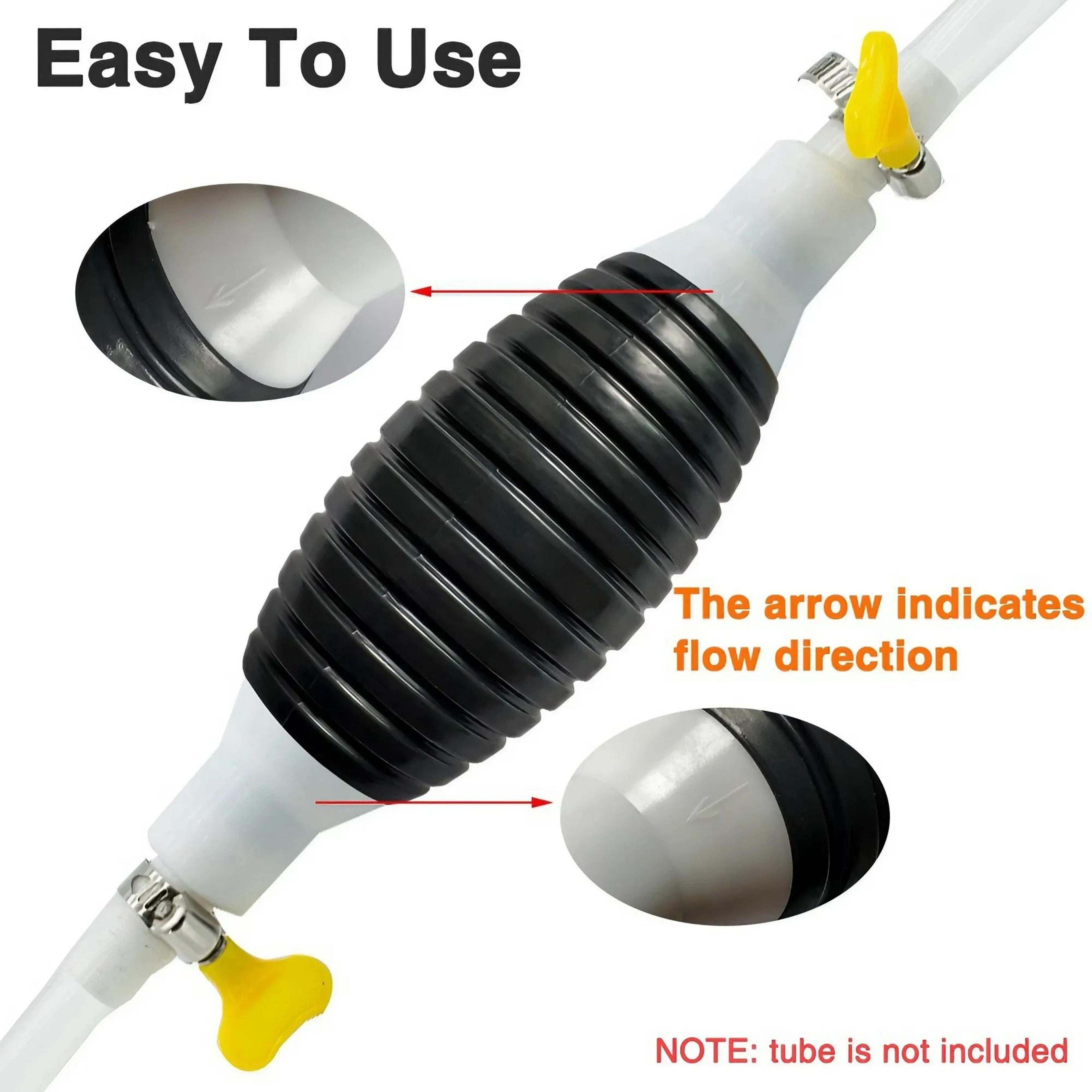Car Fuel Gas Hand Primer Manual Pump 2