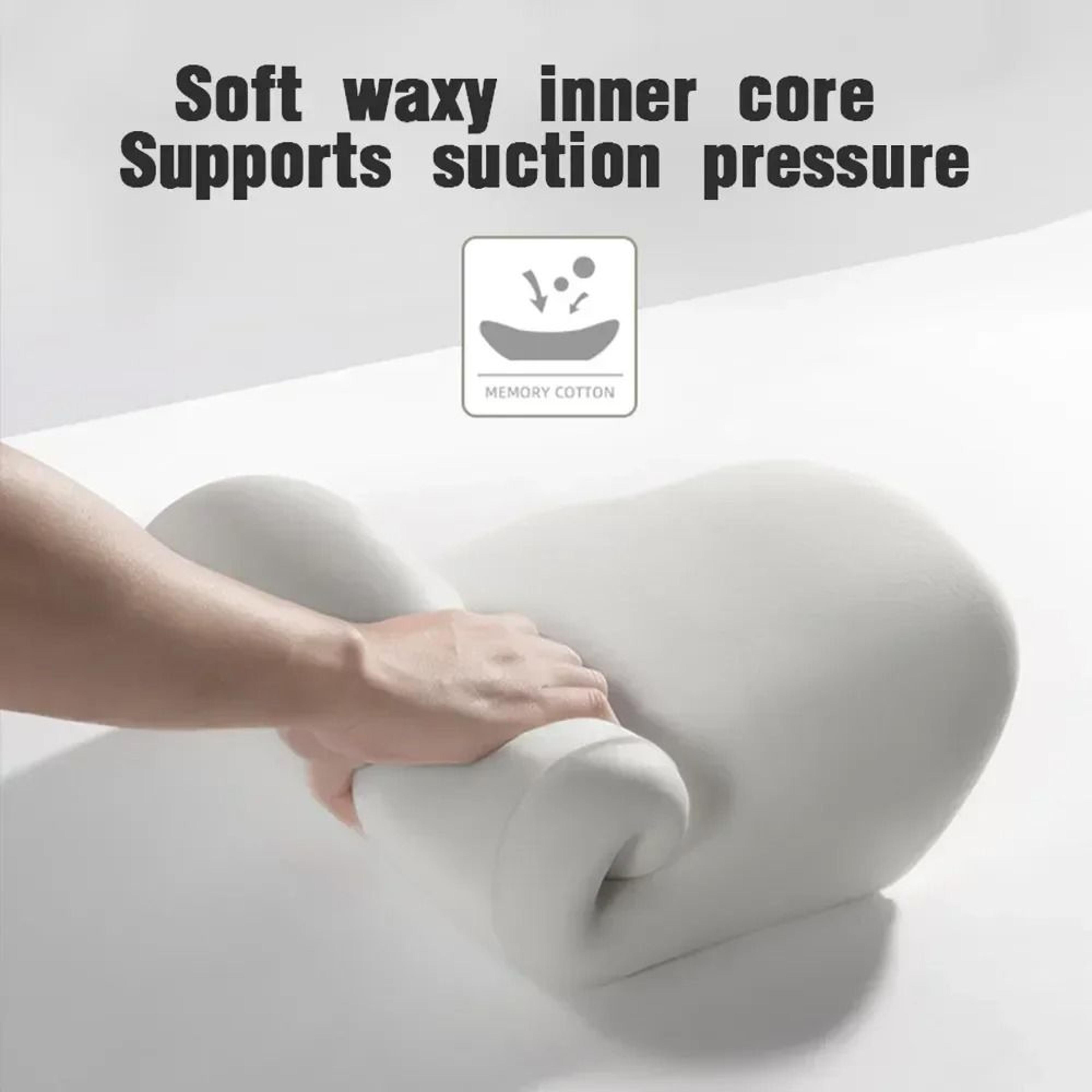 Memory Foam Car Neck And Lumbar Support Pillow Set 3