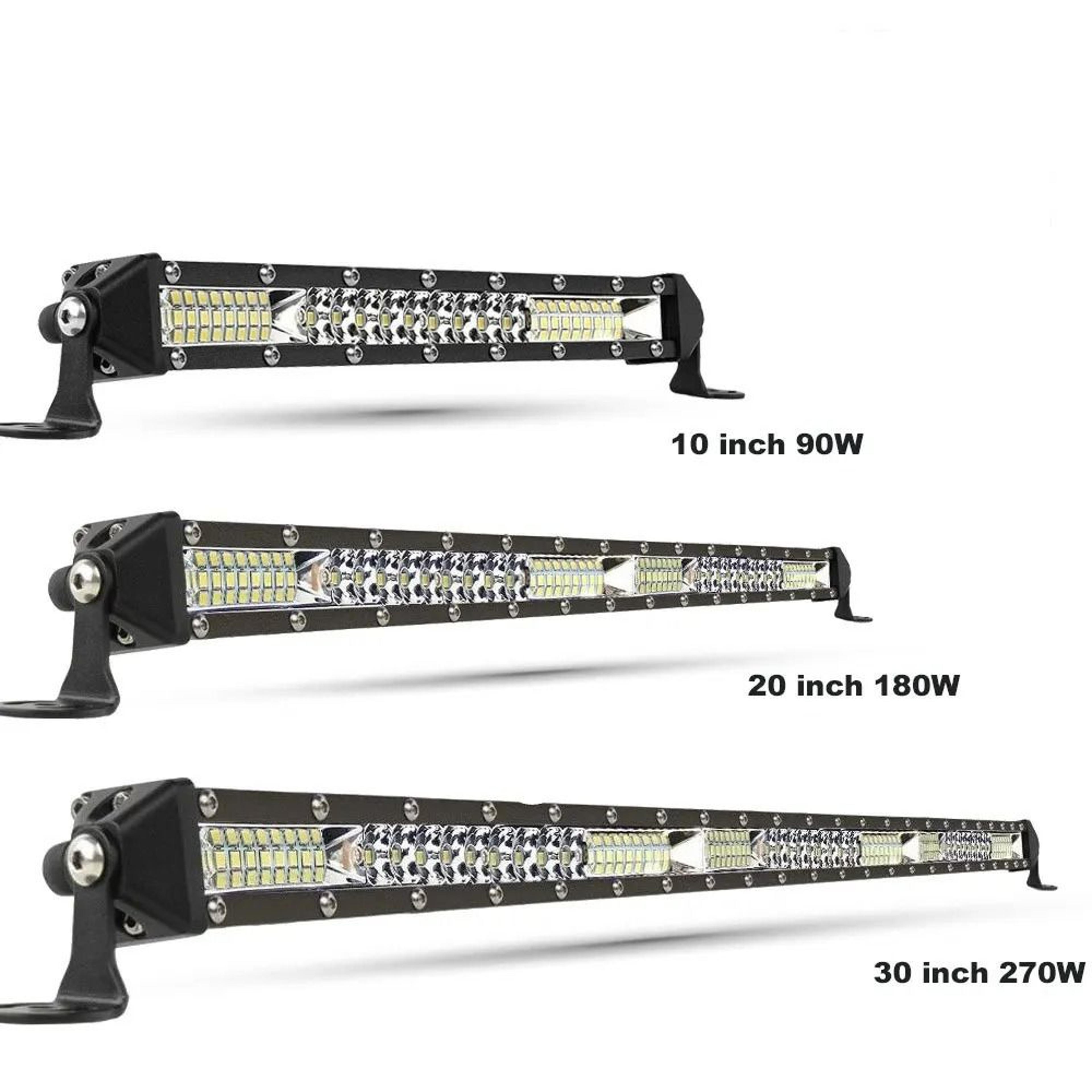 Slim Spot Flood LED Light Bar 12V  24V OffRoad Work Lamp 0