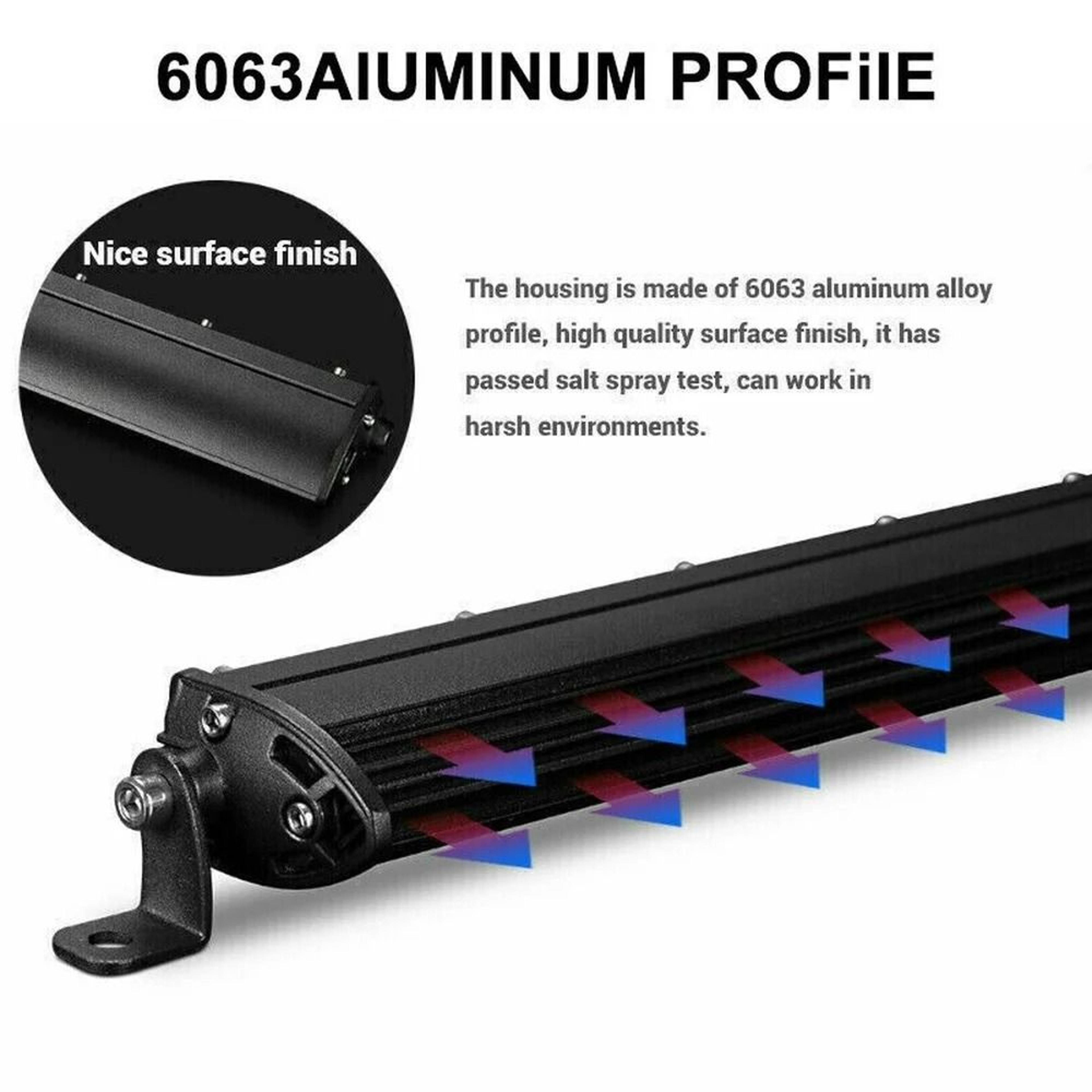 Slim Spot Flood LED Light Bar 12V  24V OffRoad Work Lamp 1