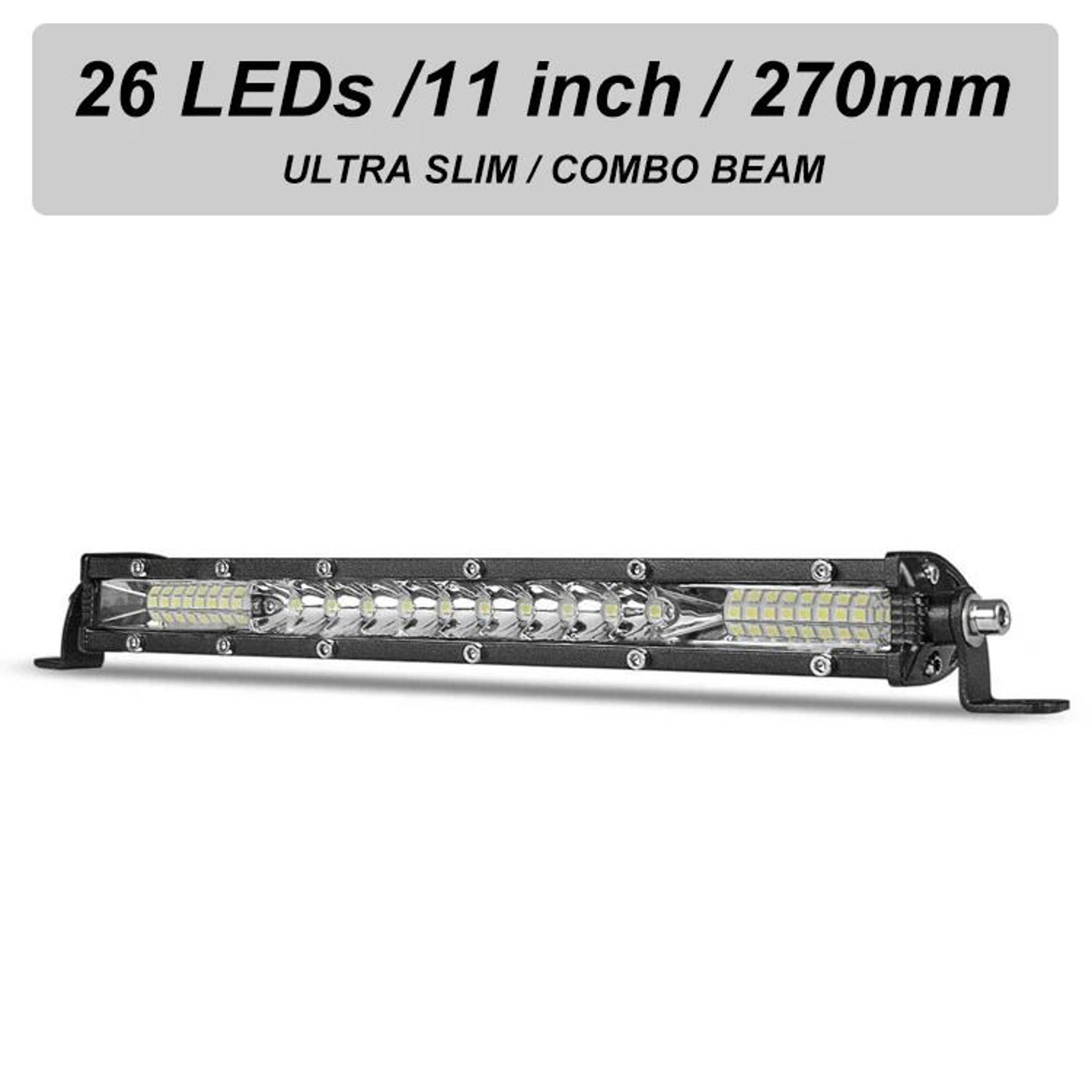 Slim Spot Flood LED Light Bar 12V  24V OffRoad Work Lamp 6