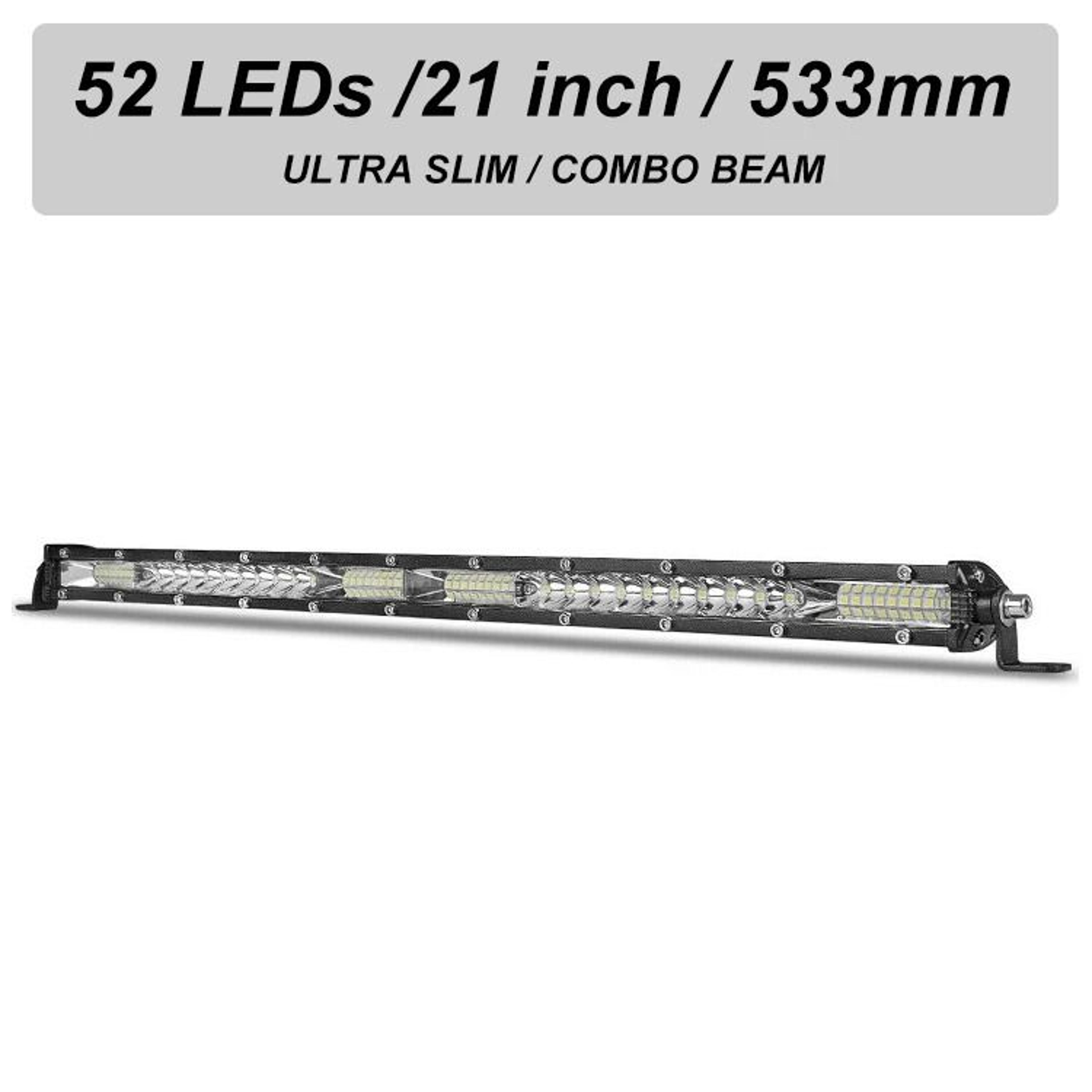 Slim Spot Flood LED Light Bar 12V  24V OffRoad Work Lamp 7