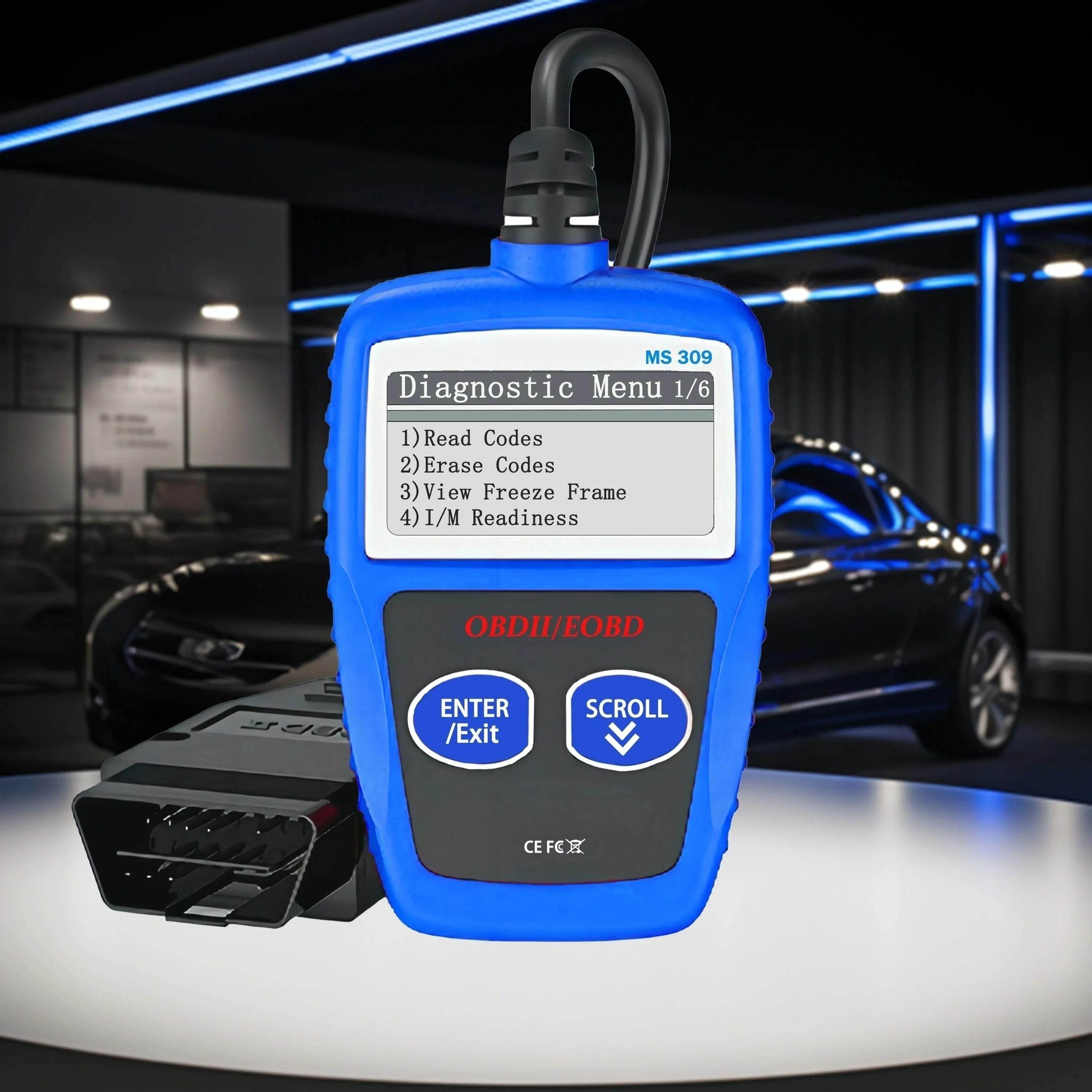 Advanced Car Diagnostic Tool Plus MS309 OBD2 Scanner 3