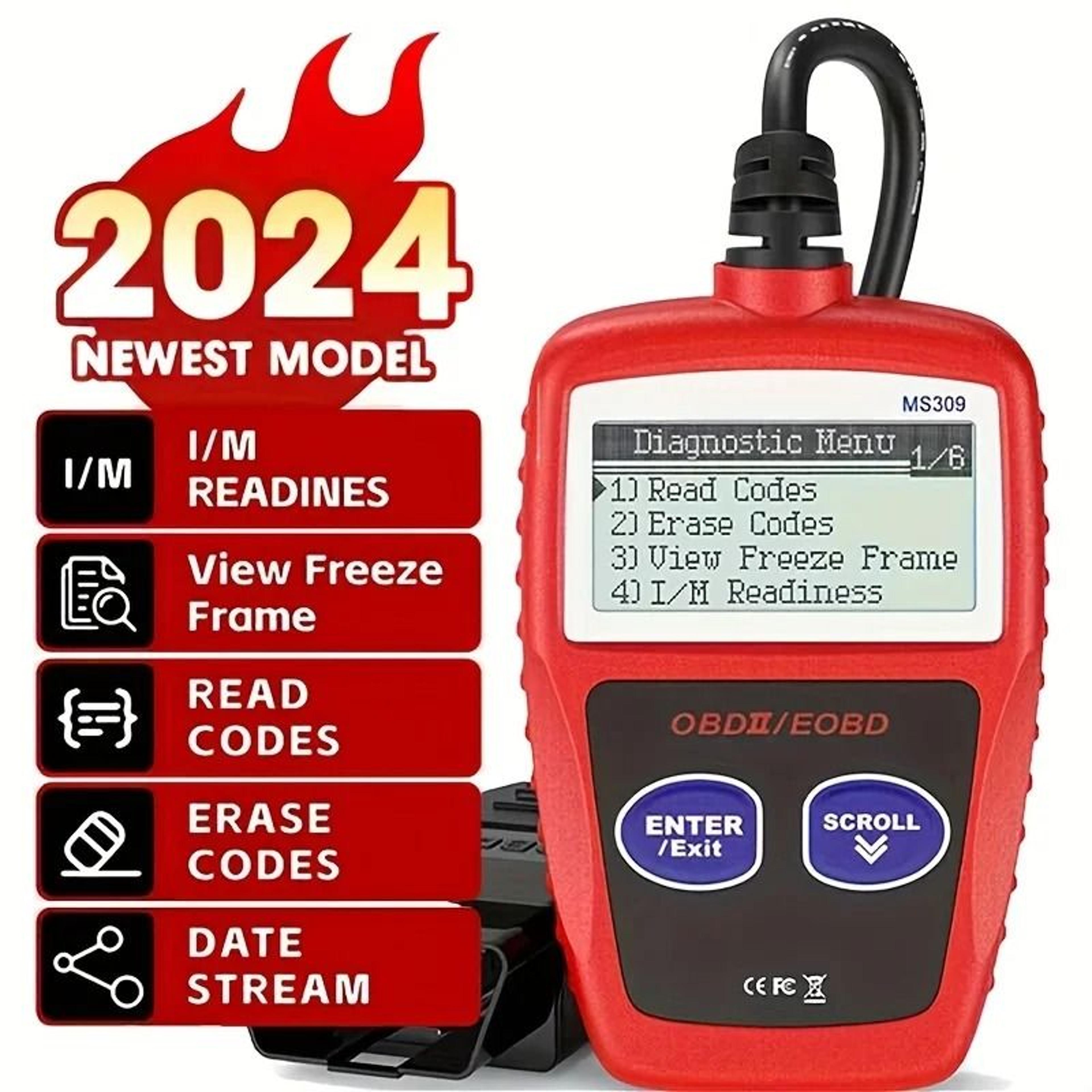Advanced Car Diagnostic Tool Plus MS309 OBD2 Scanner 7