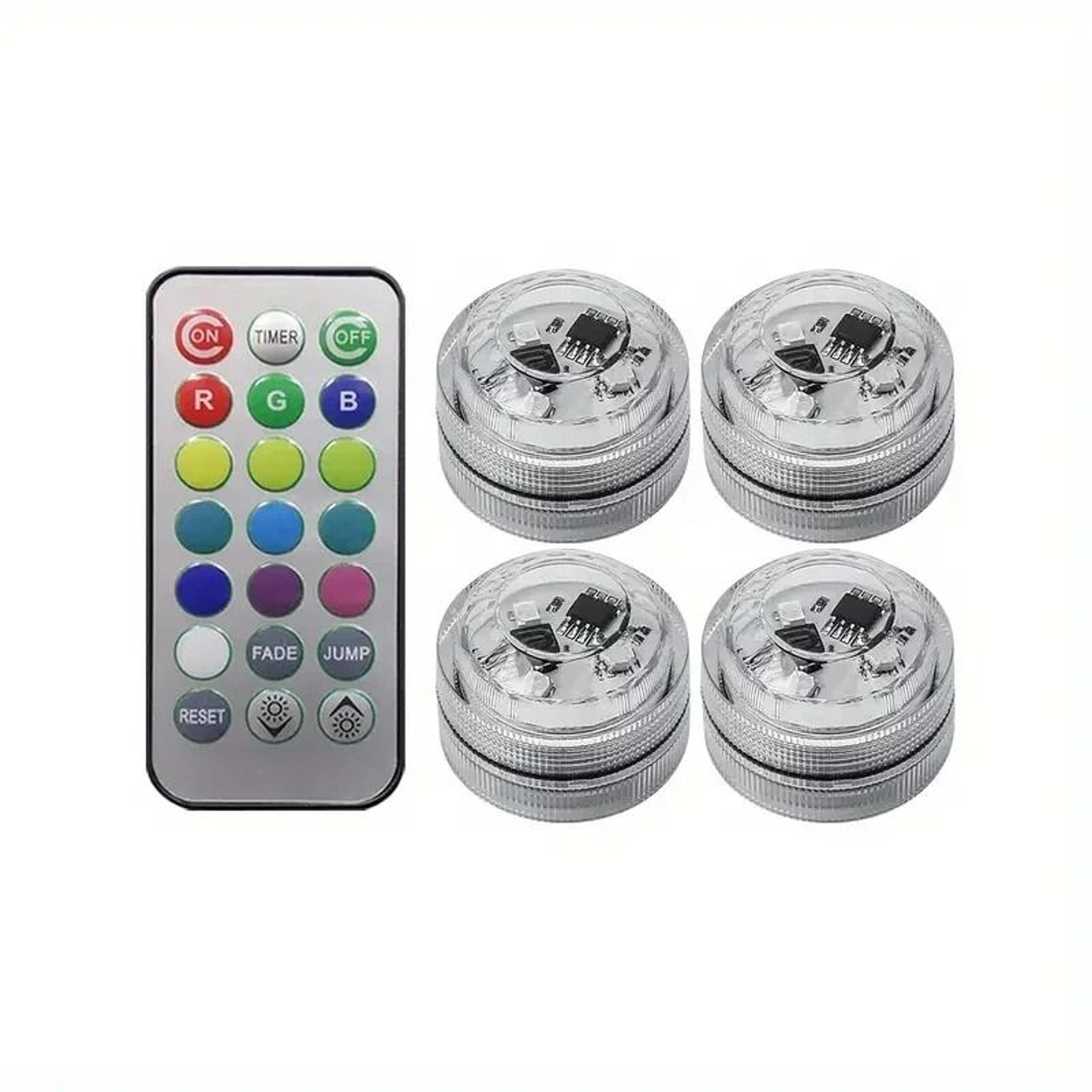 Wireless Adhesive LED Interior Ambient Light For Car And Bicycle 8