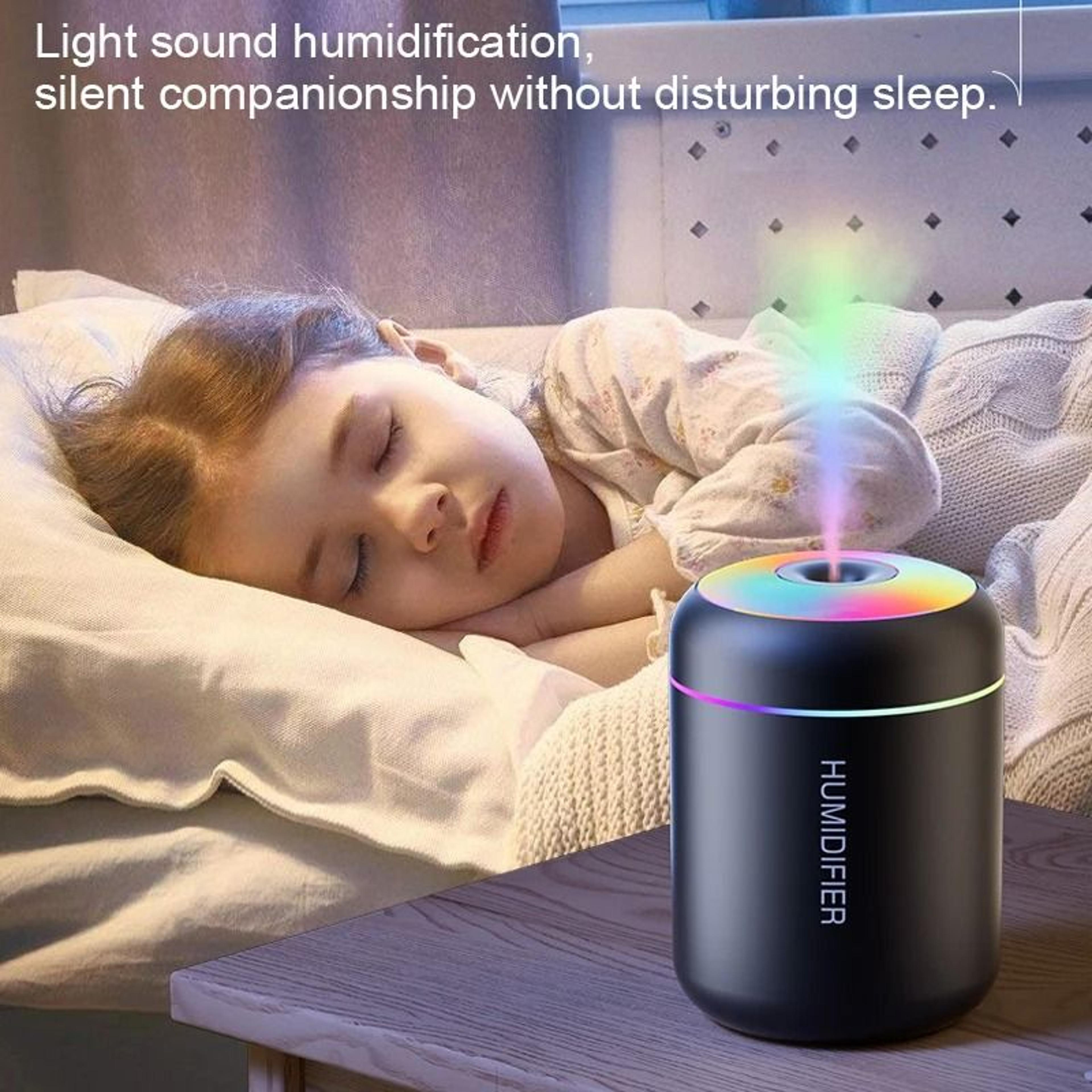 Mini Air Humidifier USB Aroma Diffuser With Colorful Lights For Home And Office 5