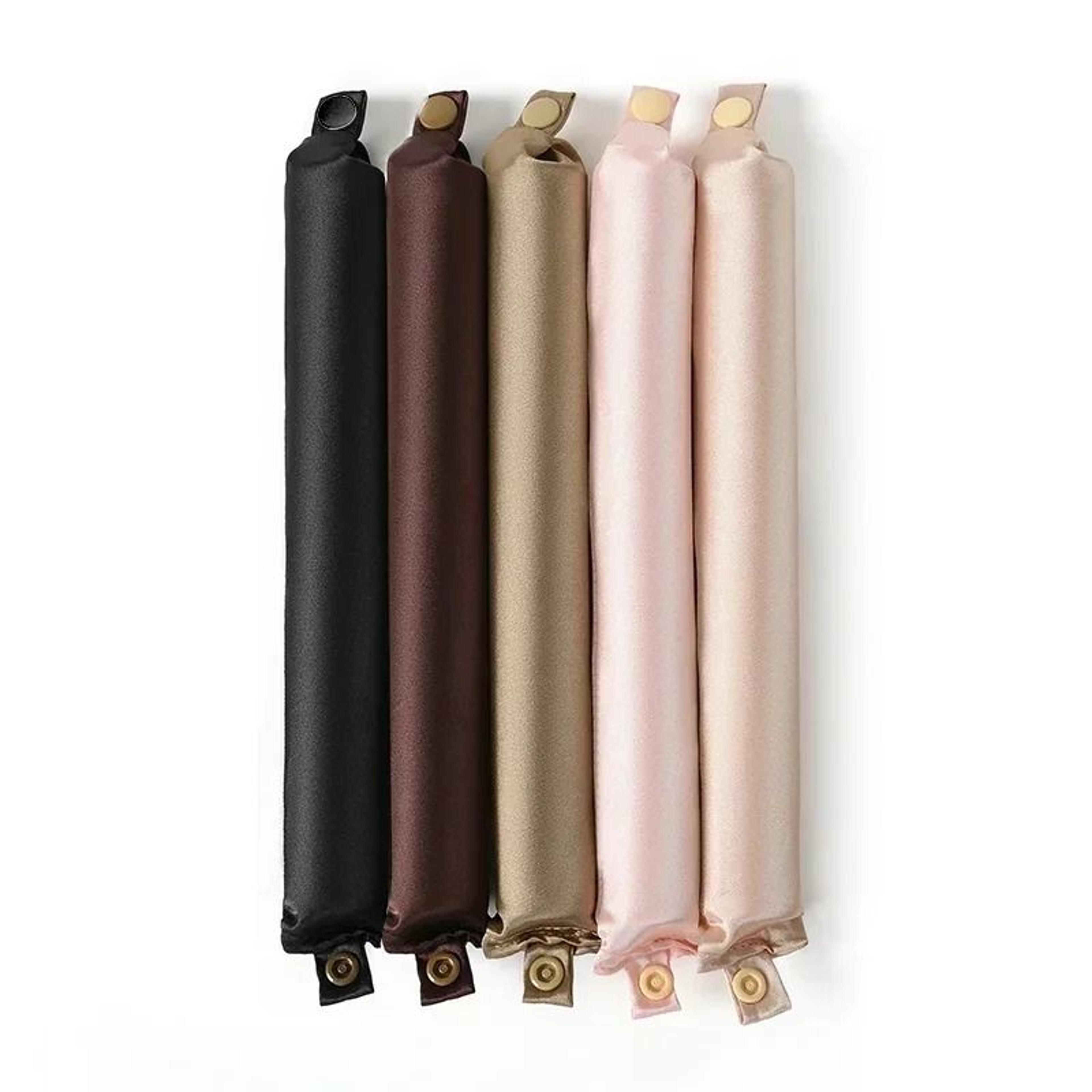 Heatless Hair Curler Satin Curling Rod For Overnight Soft Curls 4