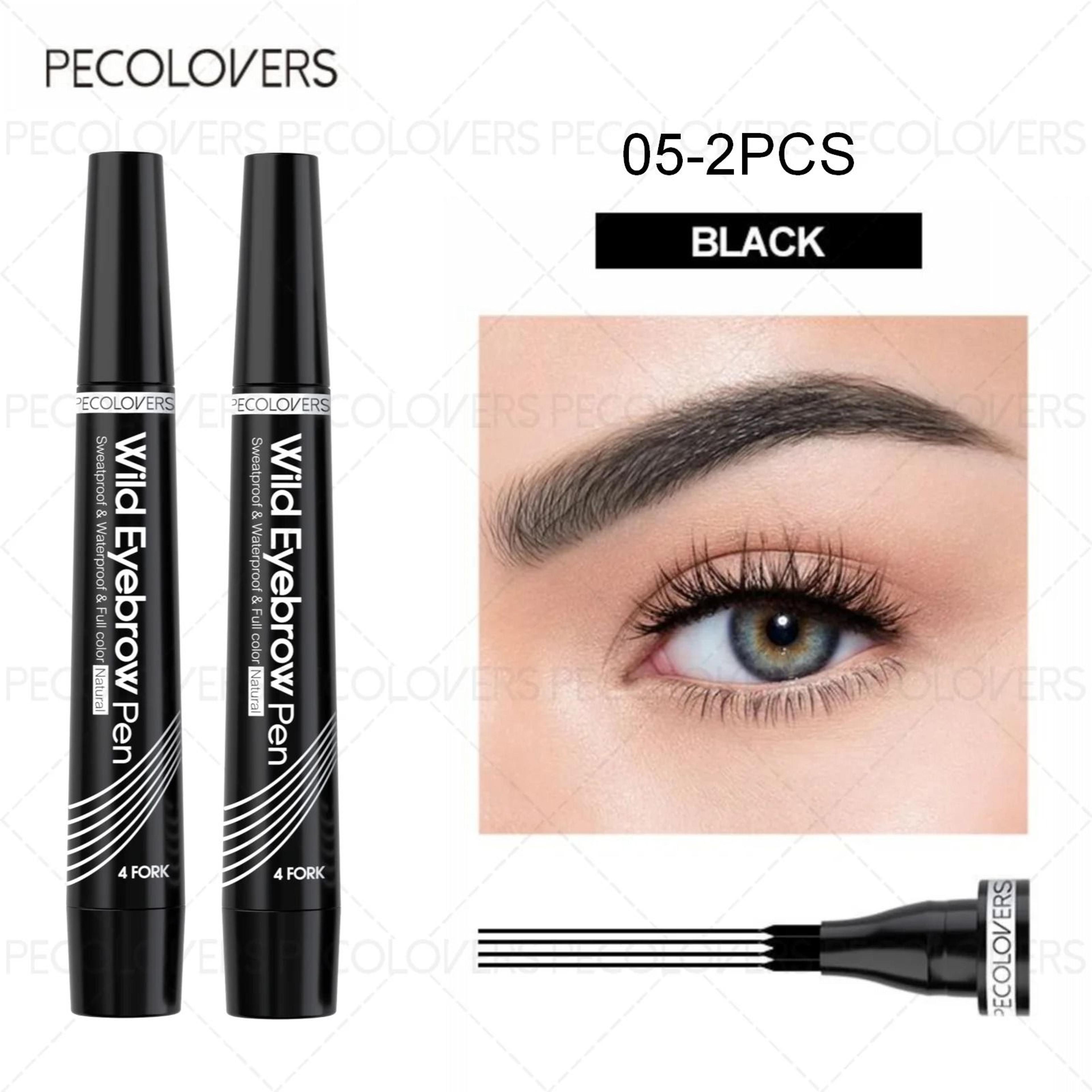 Waterproof 4 Tip Split Eyebrow Pen In 6 Colors 15