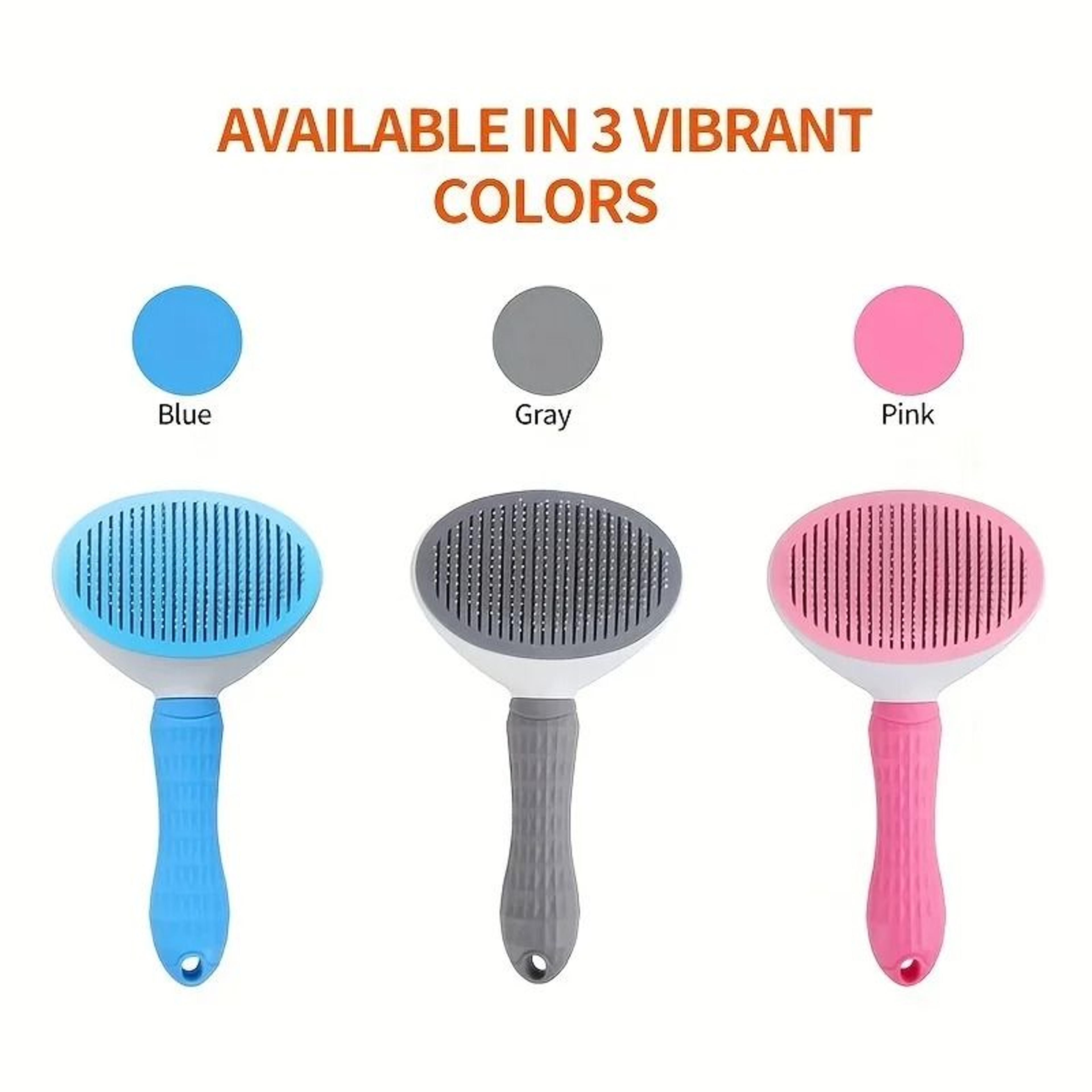 One Click Pet Hair Removal Comb For Easy Dog And Cat Grooming 5