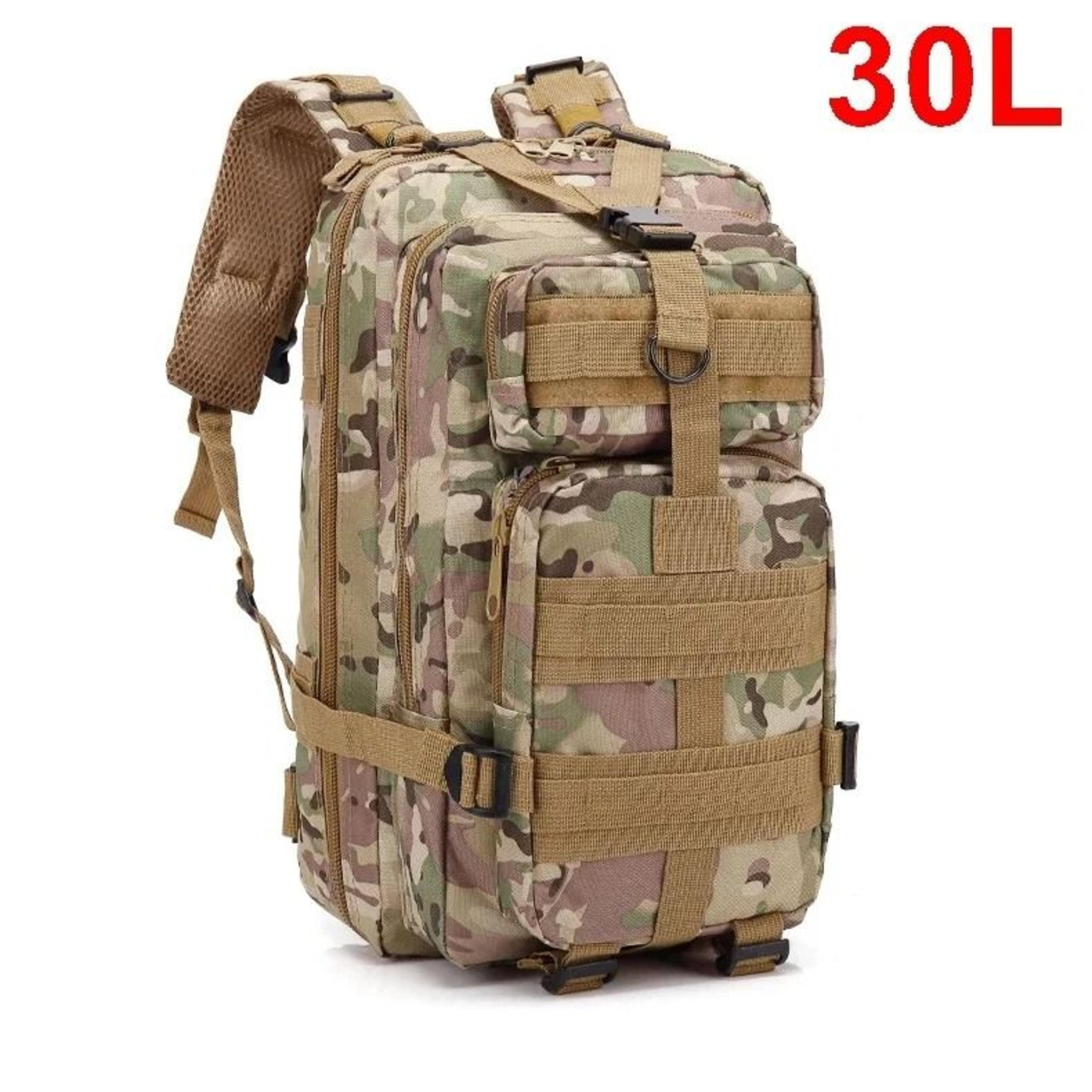 Large Capacity Tactical Outdoor Backpack For Hiking Travel And Survival 14