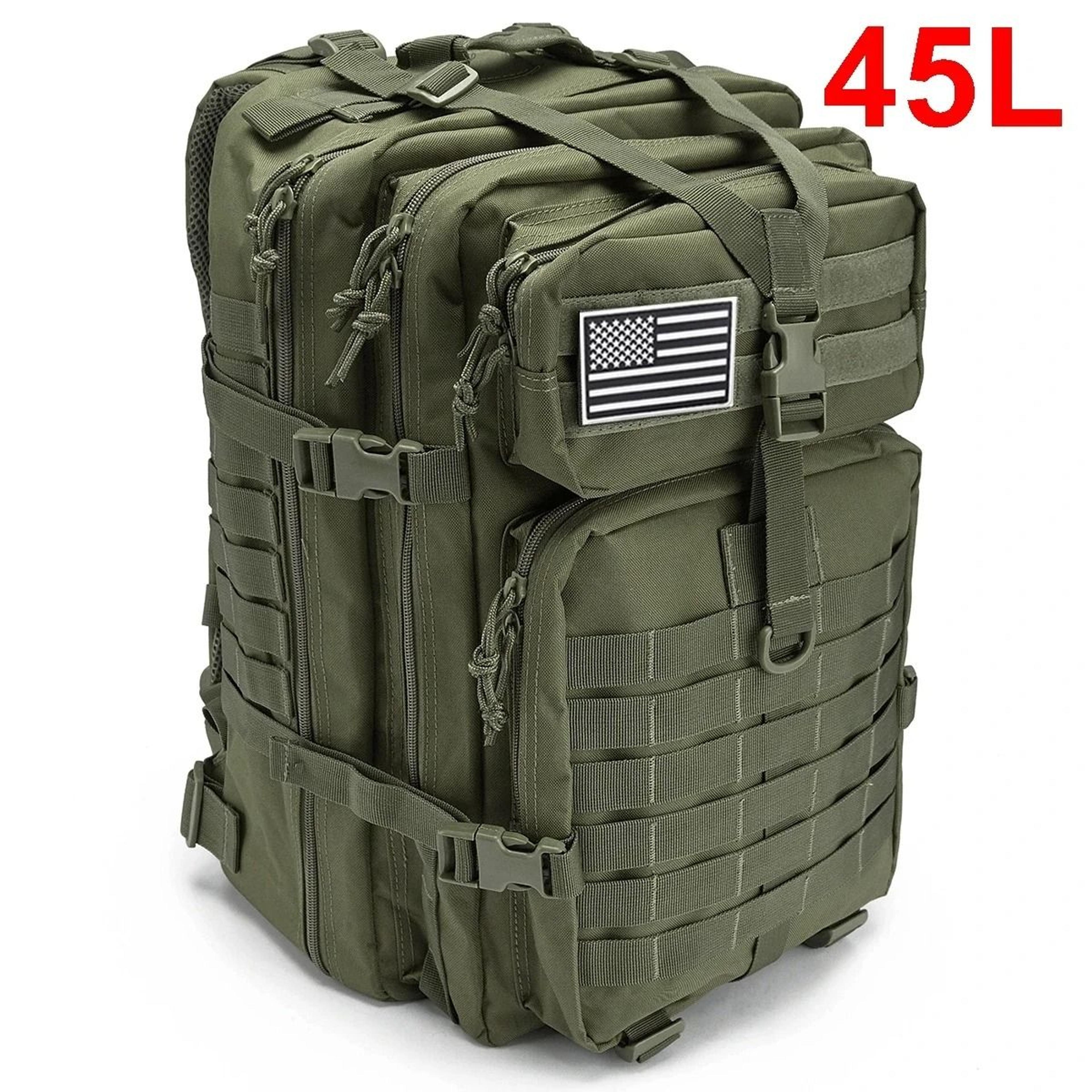 Large Capacity Tactical Outdoor Backpack For Hiking Travel And Survival 8