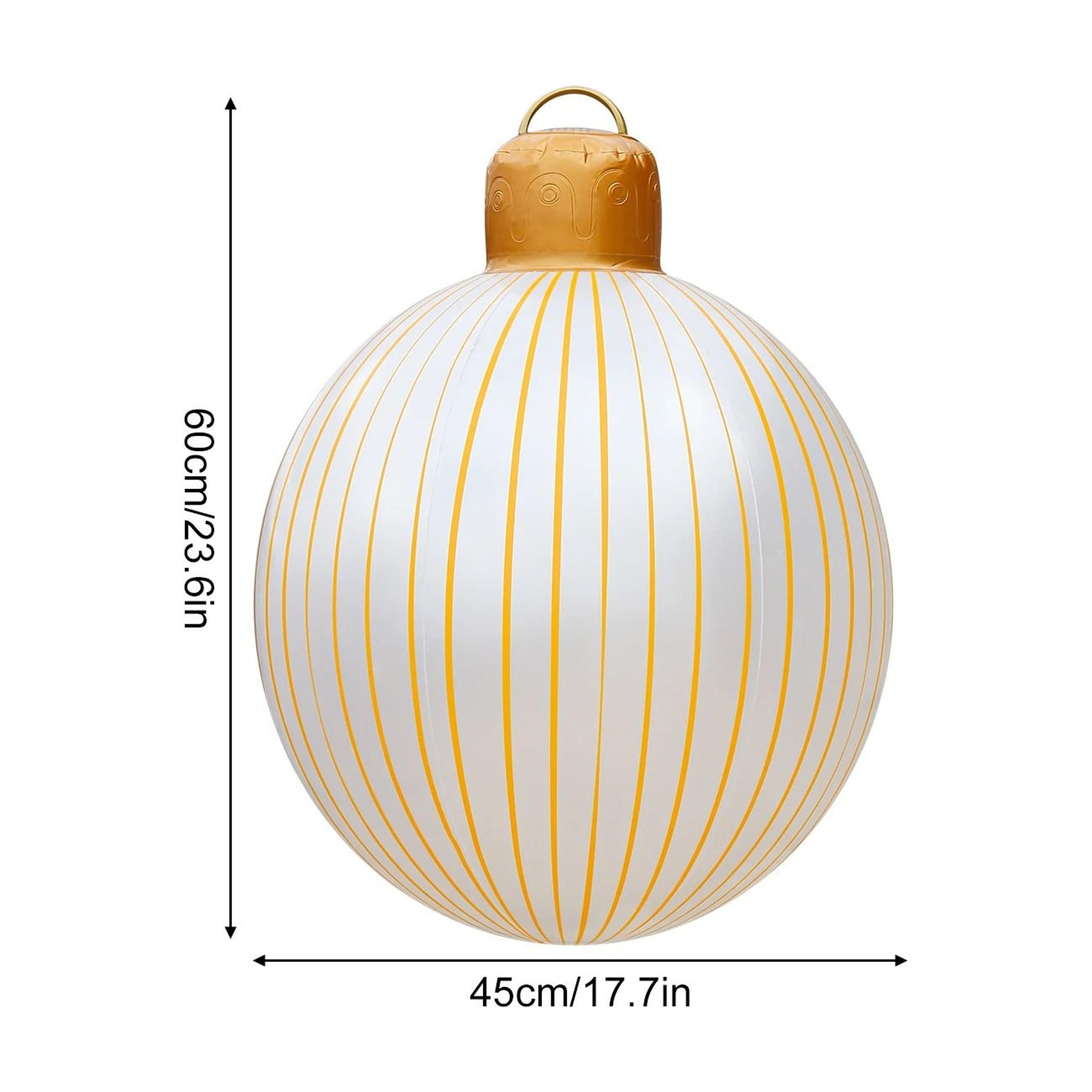 Inflatable Christmas Ornament Ball For Large Outdoor Holiday Decoration 6