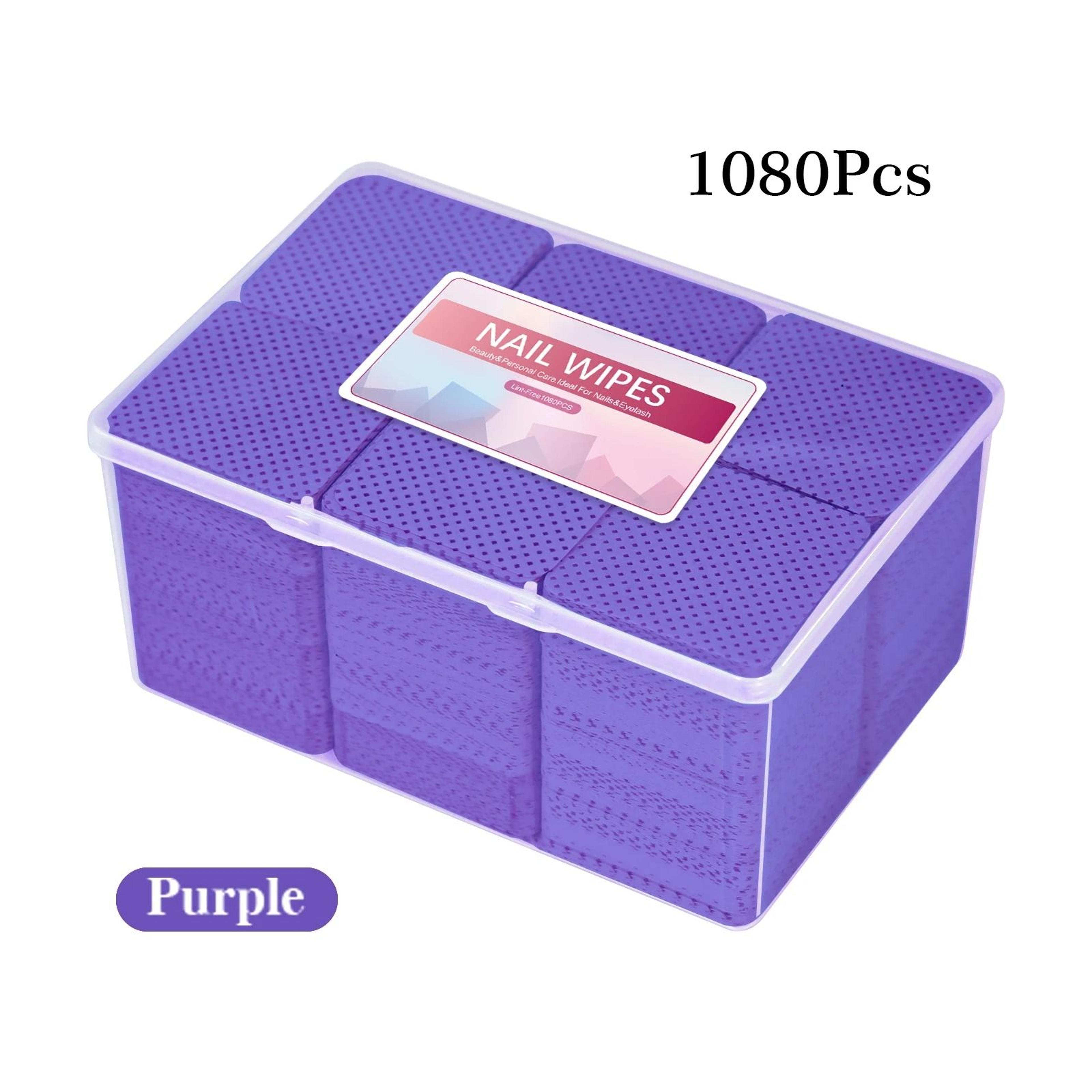 Lint Free Nail Polish Remover Cotton Wipes UV Gel Cleaner Pads For Manicure And Nail Art 13