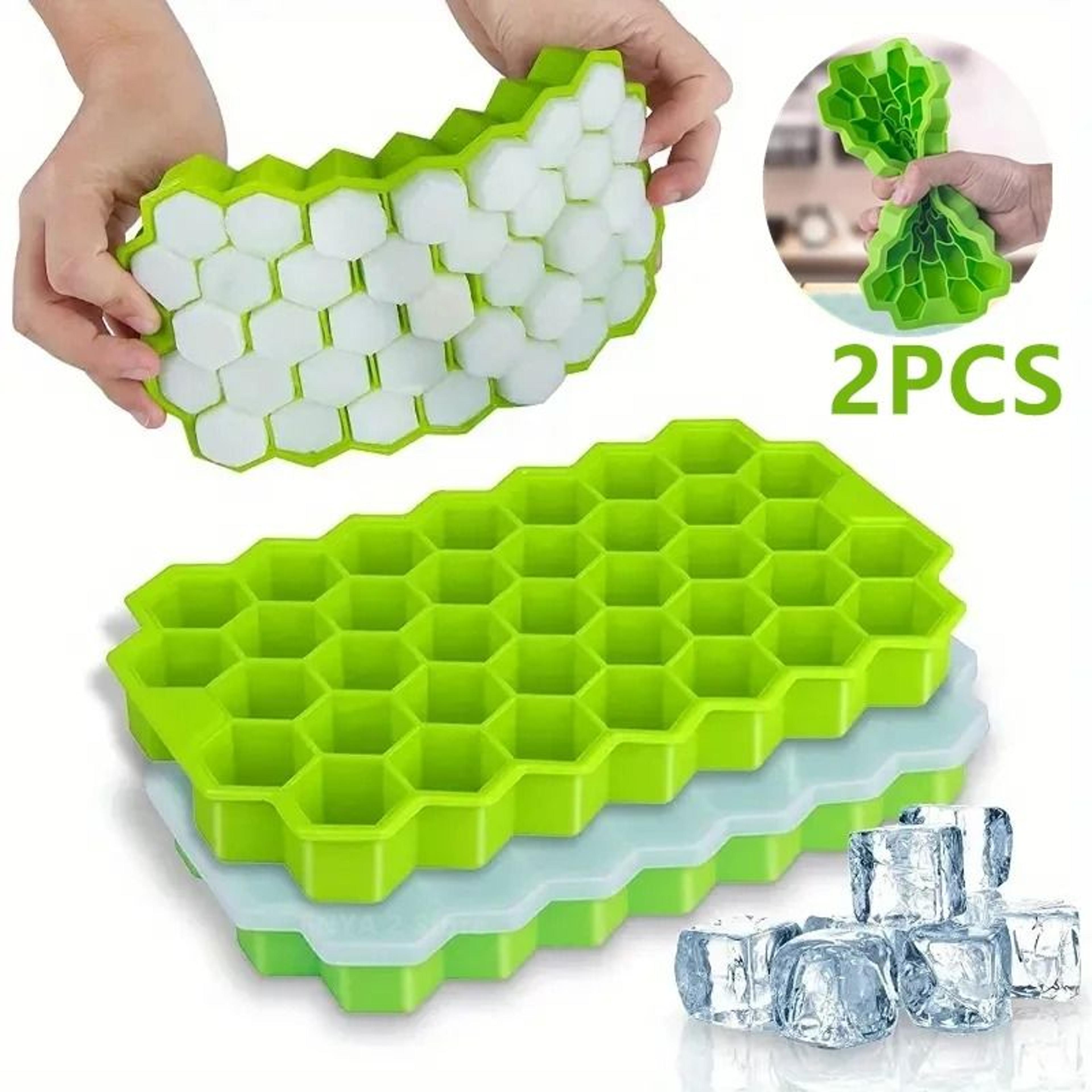 Large Capacity Silicone Ice Trays Mold Reusable Honeycomb Ice Cube Maker Food Grade Ice Maker With  0