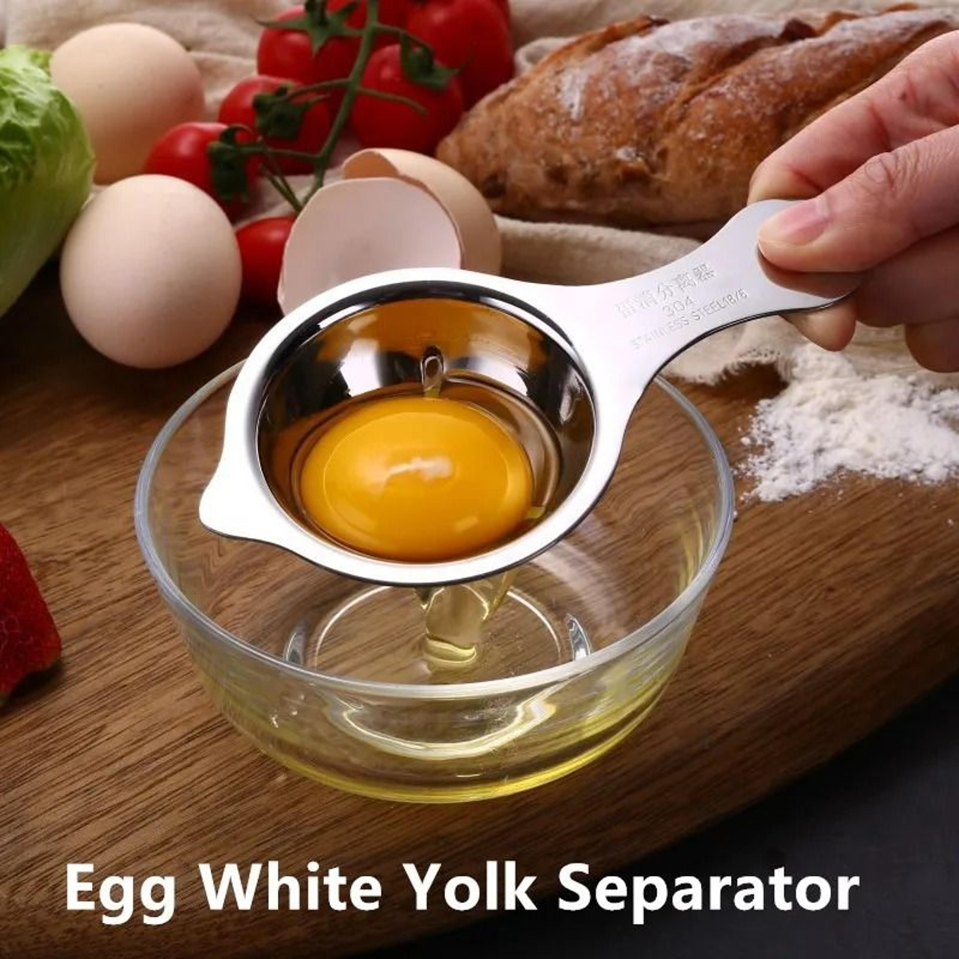 Stainless Steel Egg White Yolk Separator Tool 0