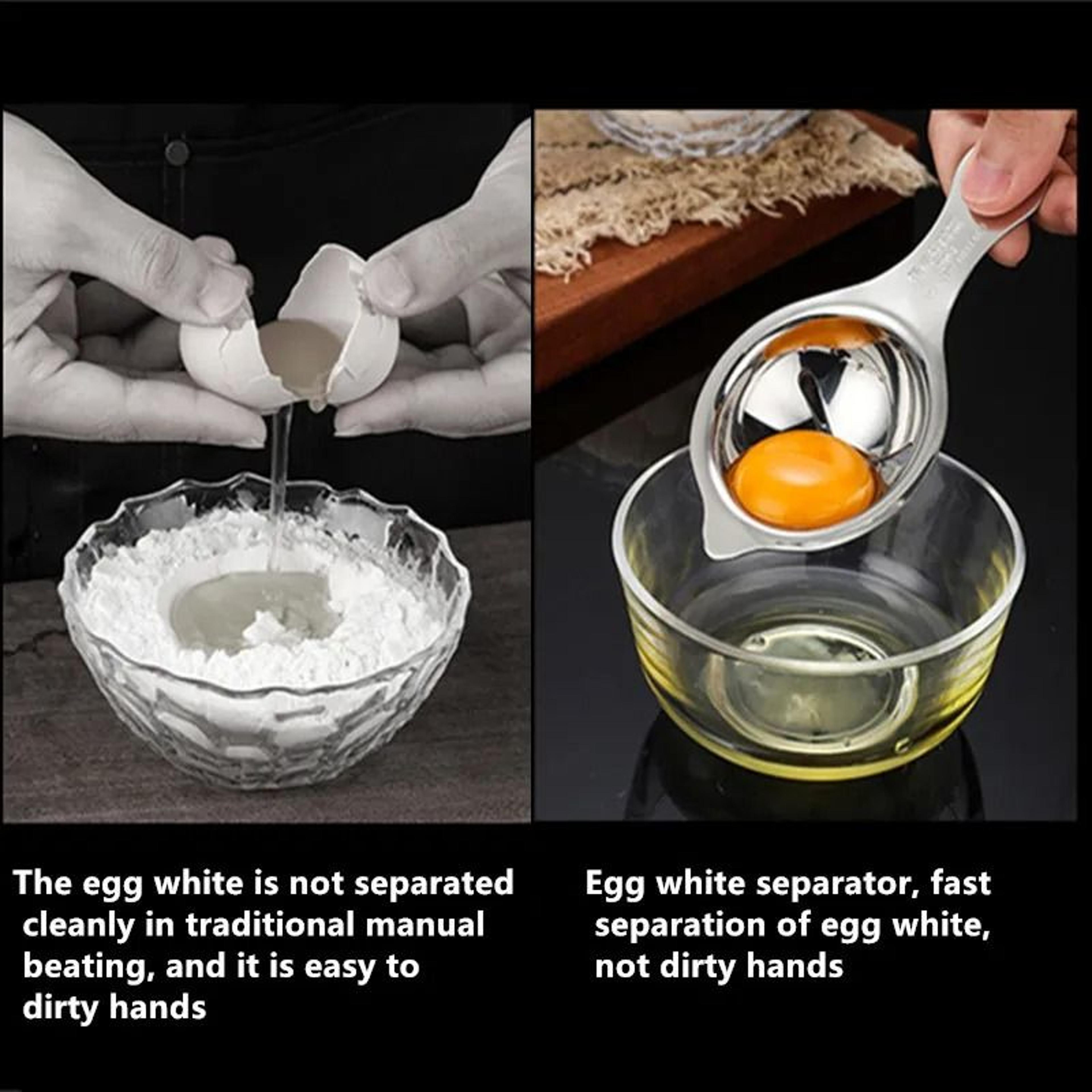 Stainless Steel Egg White Yolk Separator Tool 4