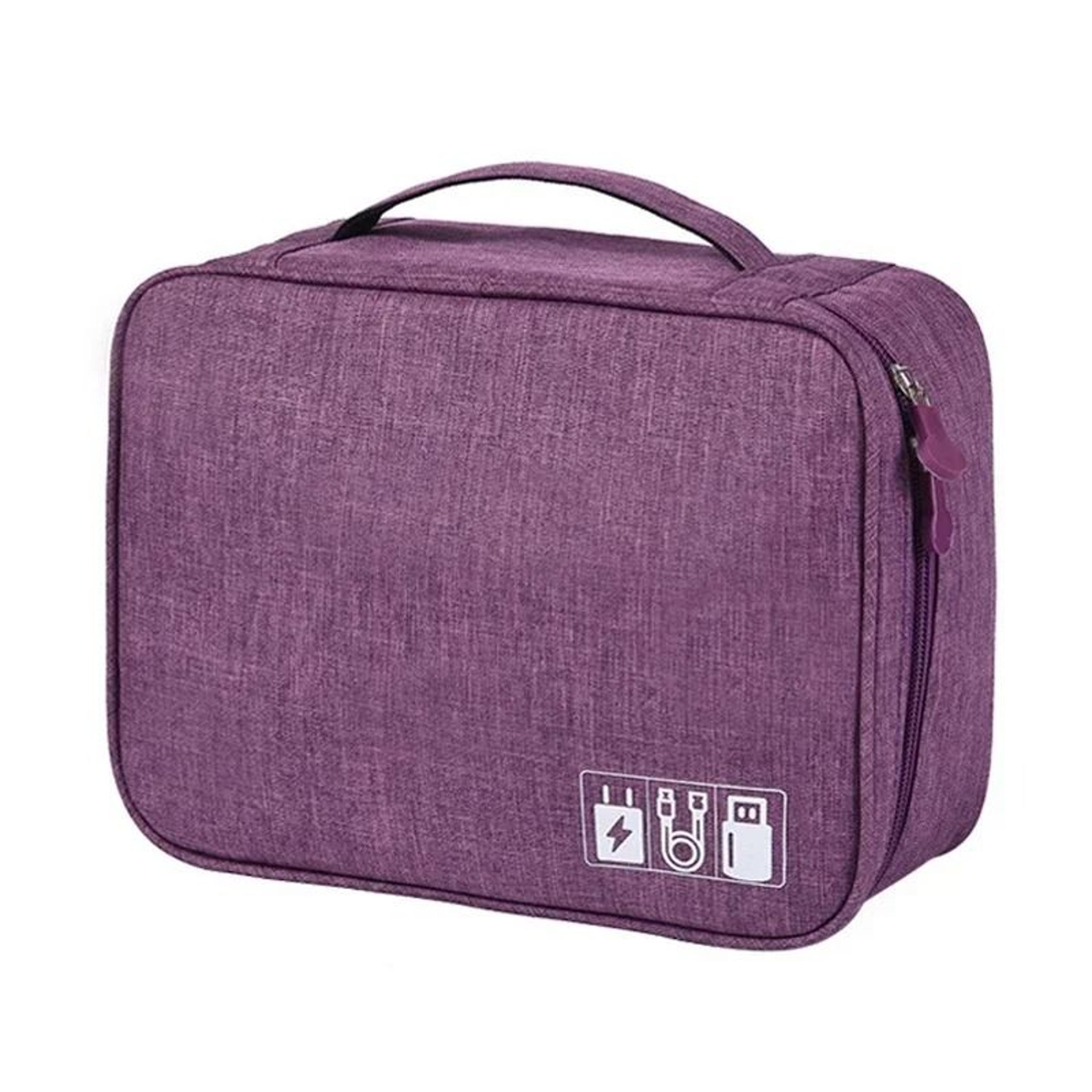Large Capacity Waterproof Digital Organizer Bag For Cables Chargers And Travel Electronics 6
