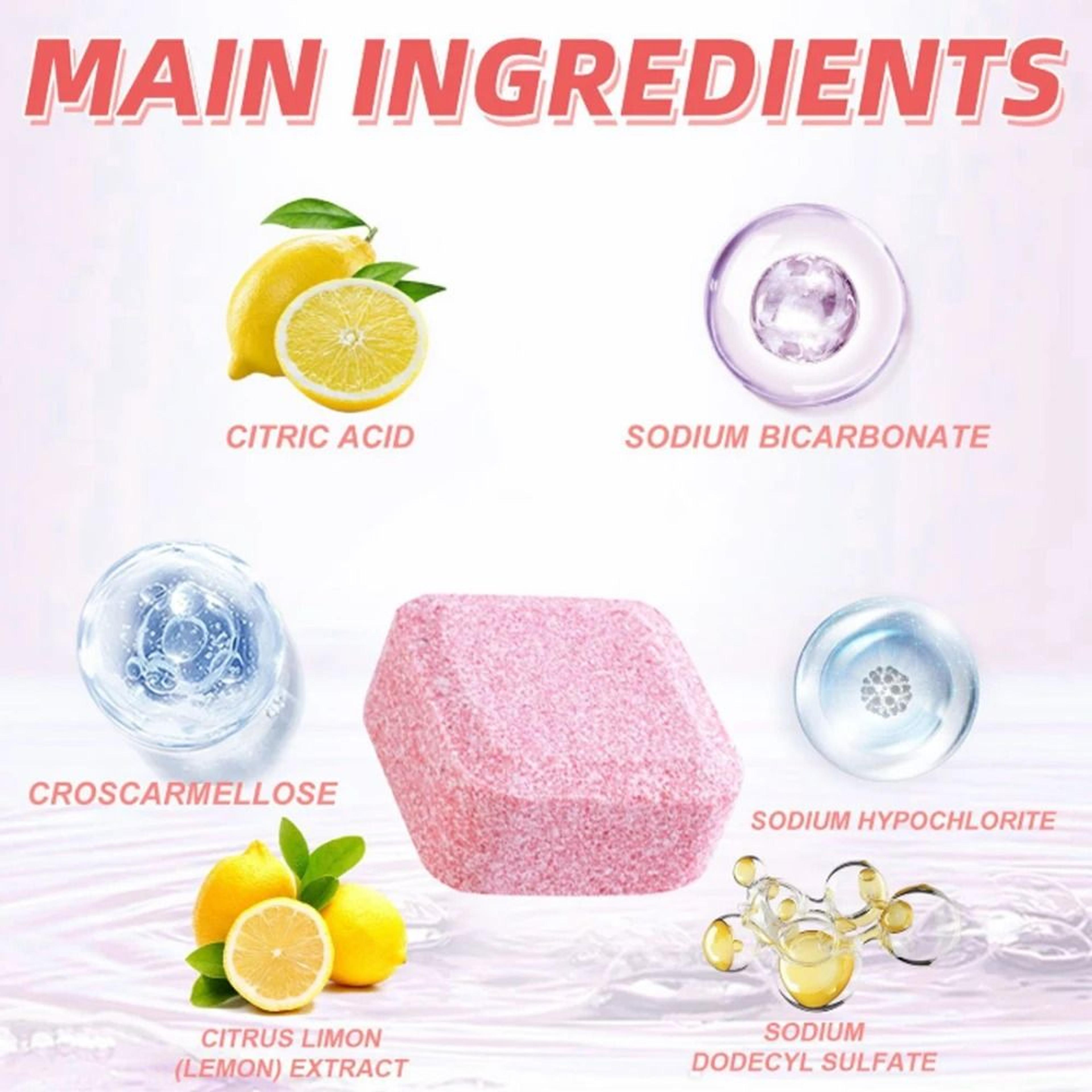 Effervescent Toilet Cleaning Tablets Pack For Deodorising And Removing Urine Scale Stains 3