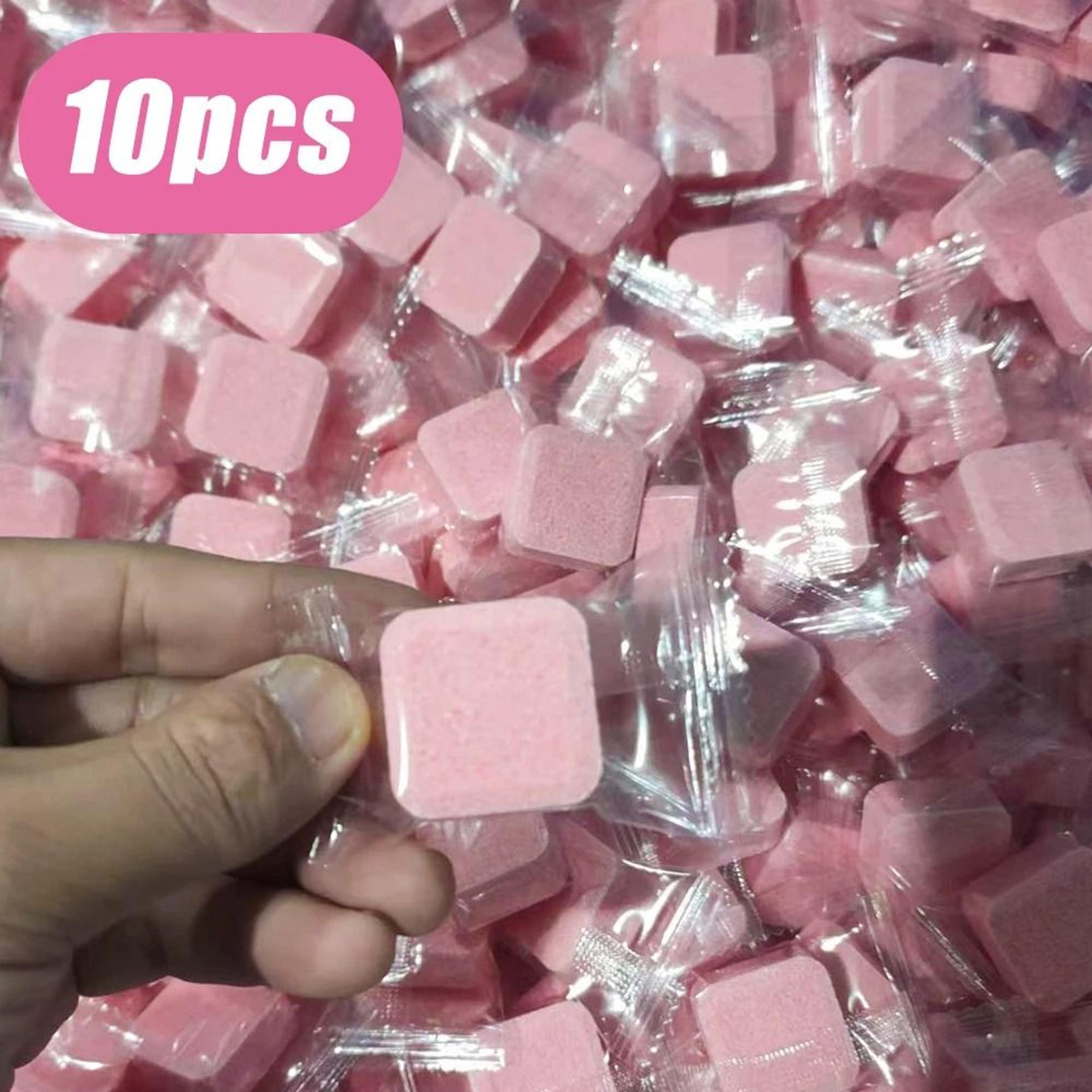 Effervescent Toilet Cleaning Tablets Pack For Deodorising And Removing Urine Scale Stains 8