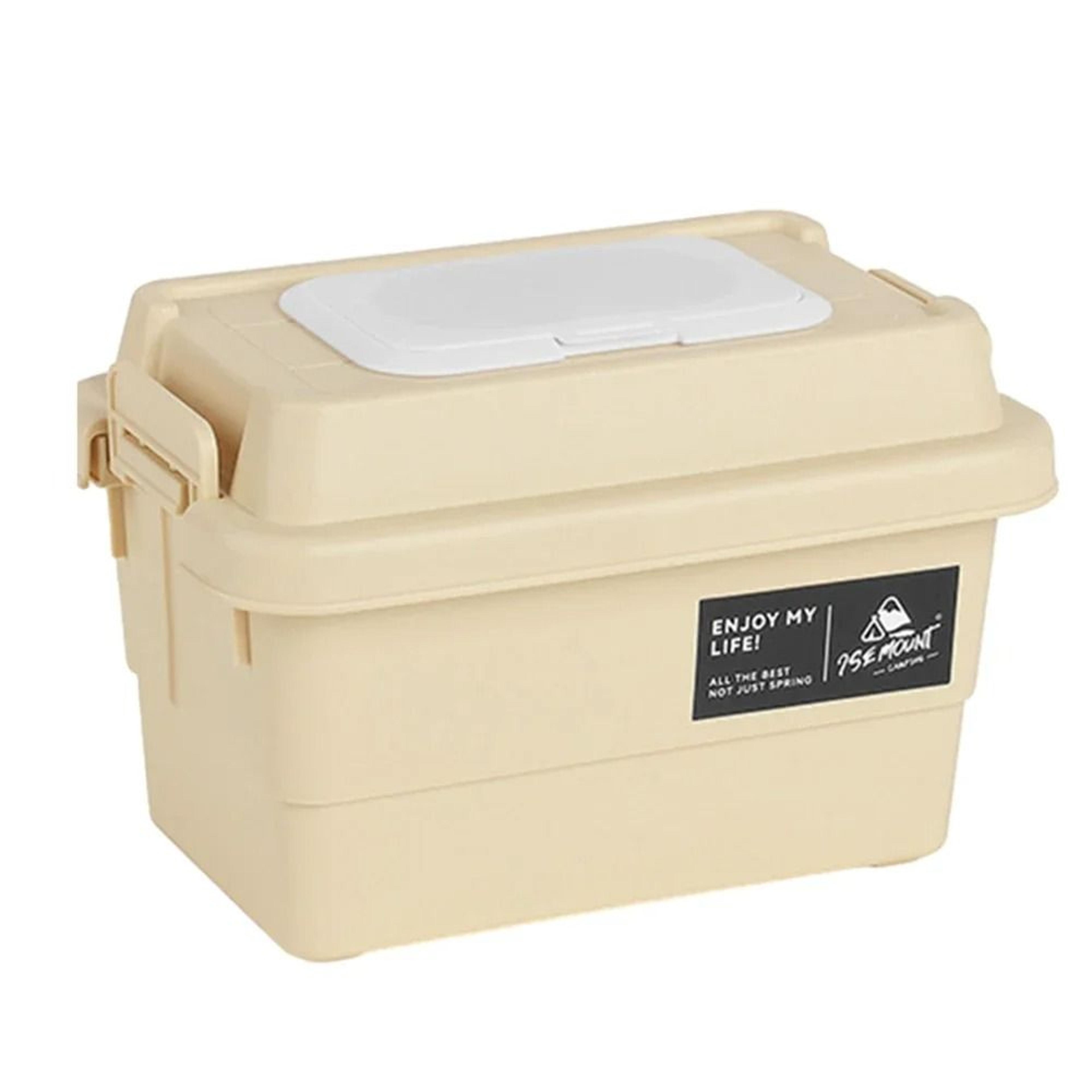 Outdoor Tissue Storage Box Portable 11L Camping Napkin And Seasoning Organizer Bucket 7