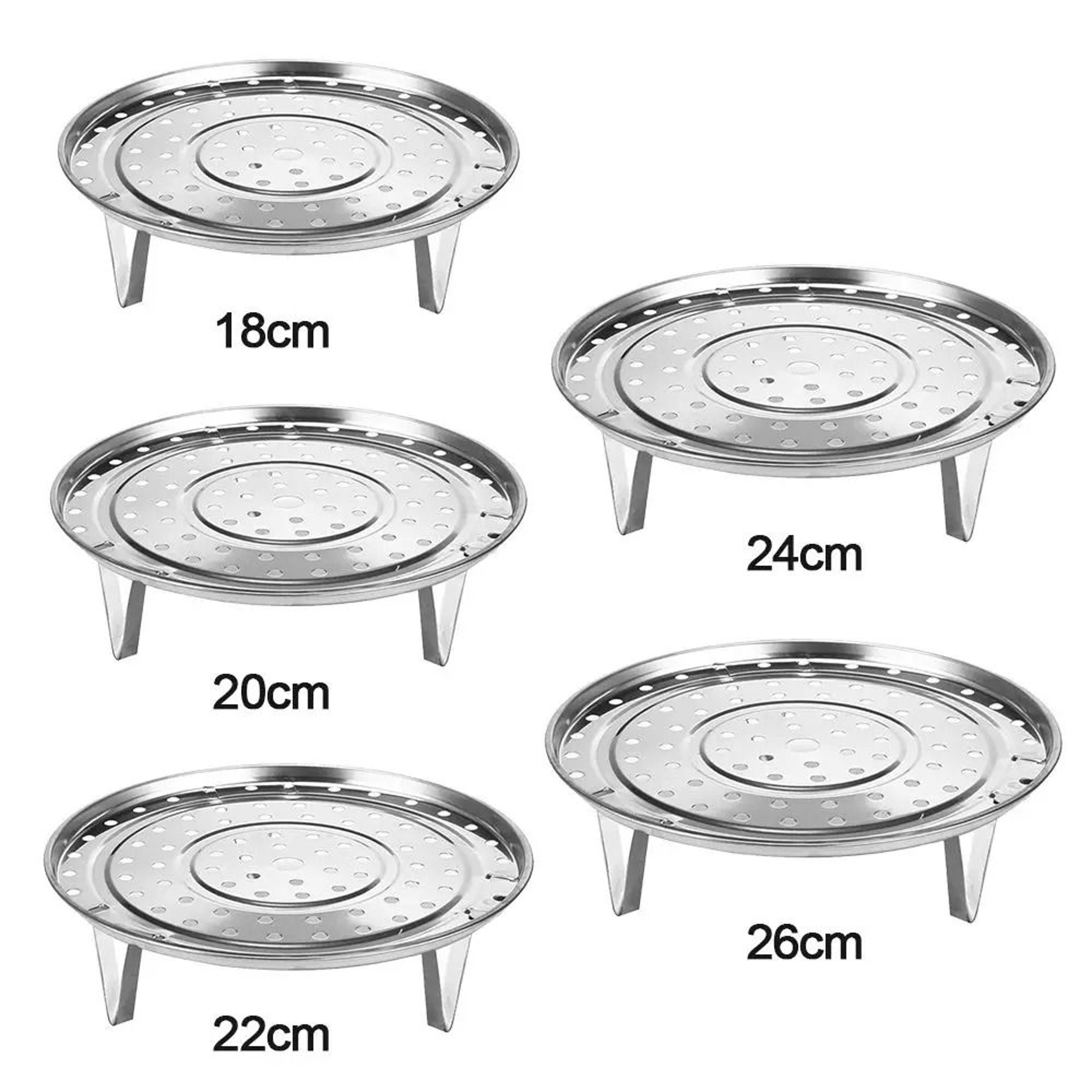 Stainless Steel Steamer Basket And Egg Rack Set For Instant Pot Cooking 4