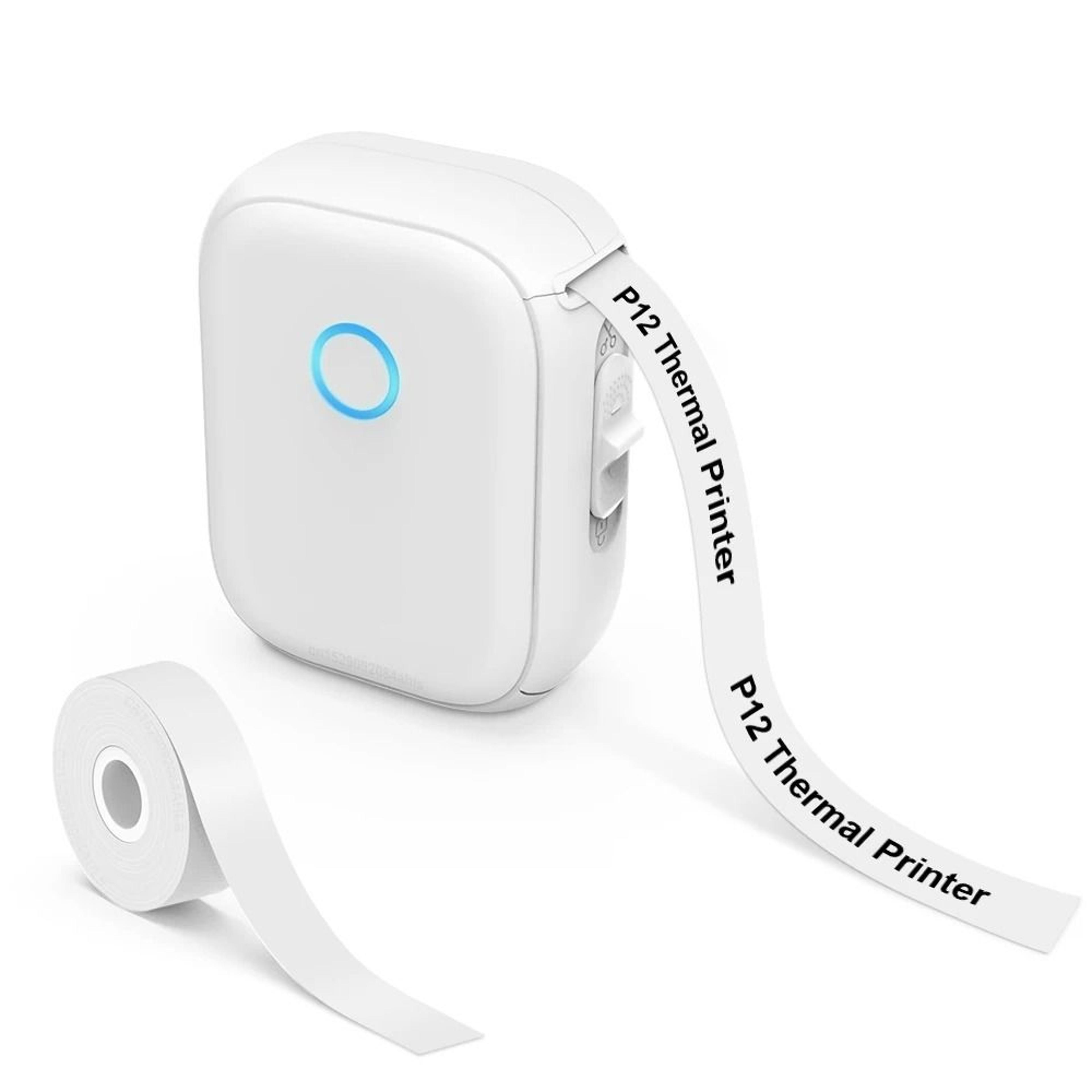Portable Mini Printer Marklife P12 Thermal Printer Adhesive Sticker Labeling Machine 7