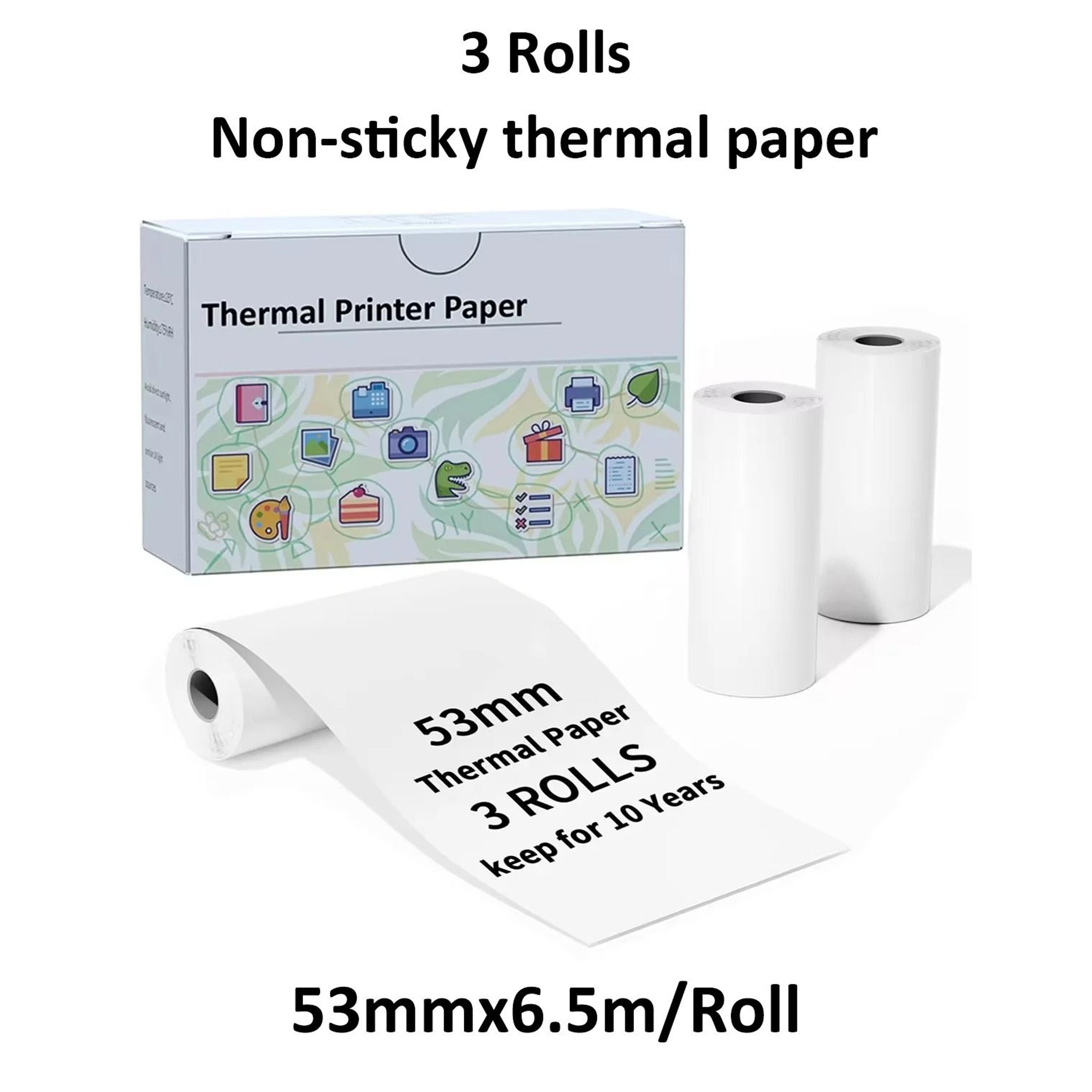 Mini Sticker Printer Inkless Thermal Pocket Bluetooth Printer For Photos And Memos 12