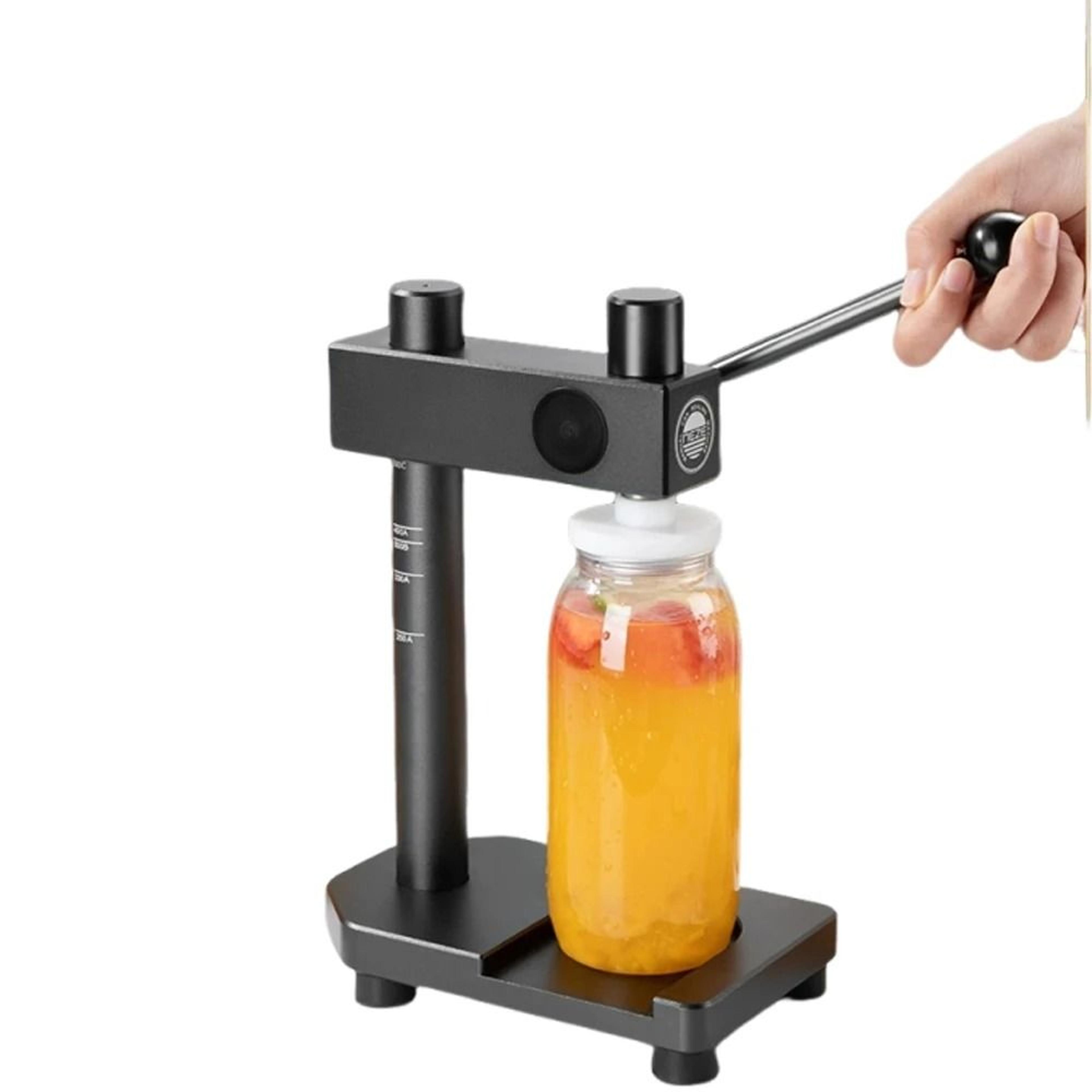 Commercial Bottle Sealer Manual Can Sealing Machine PET Food Beverage Soda Packer Disposable Can Wi 5