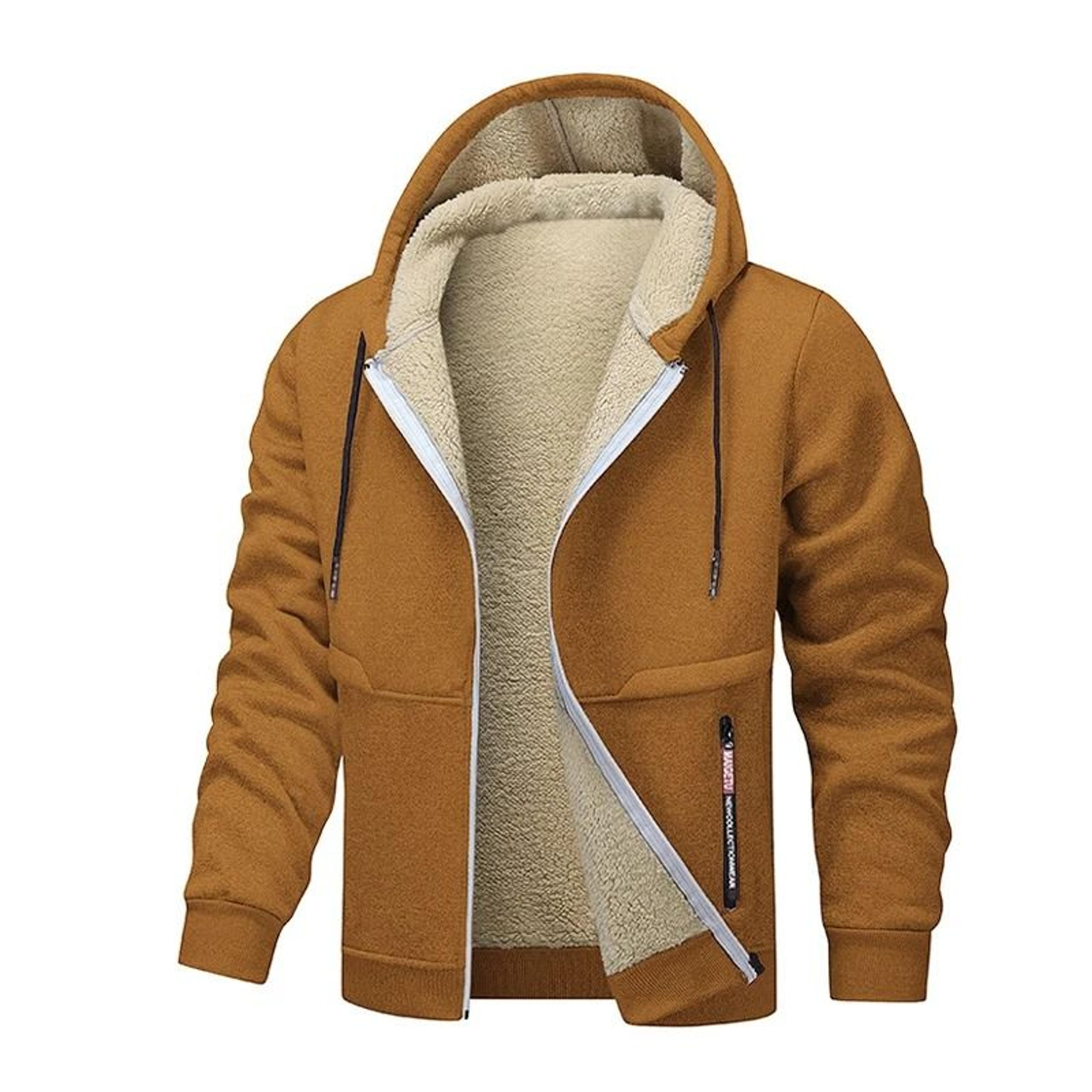 Animal Game Casual Hoodies For Men Heavyweight Fleece Sweatshirt 4