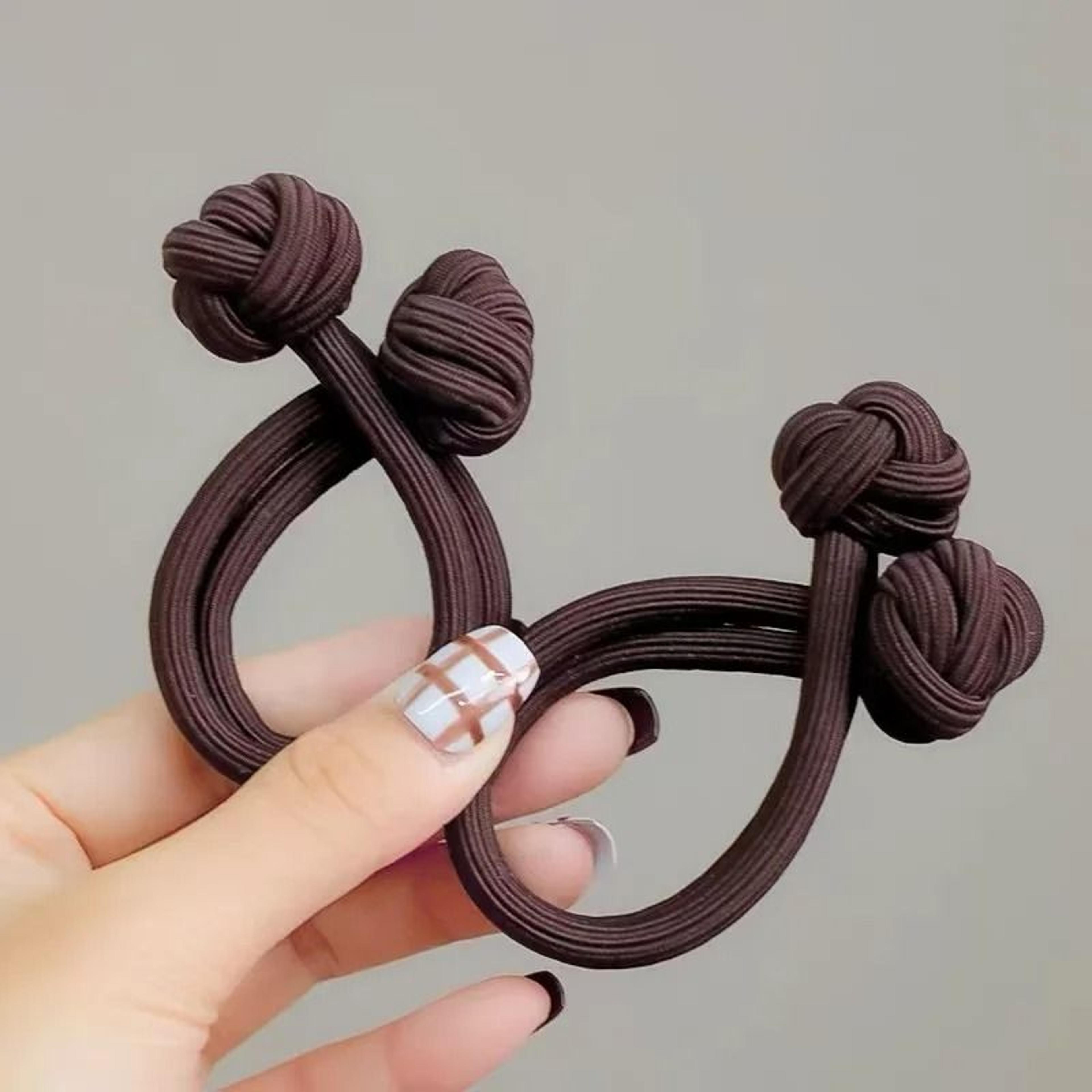 Simplicity Stretch Rubber Hair Ties For Women High Elasticity Fashion Girl Head Rope Scrunchie Hair 17