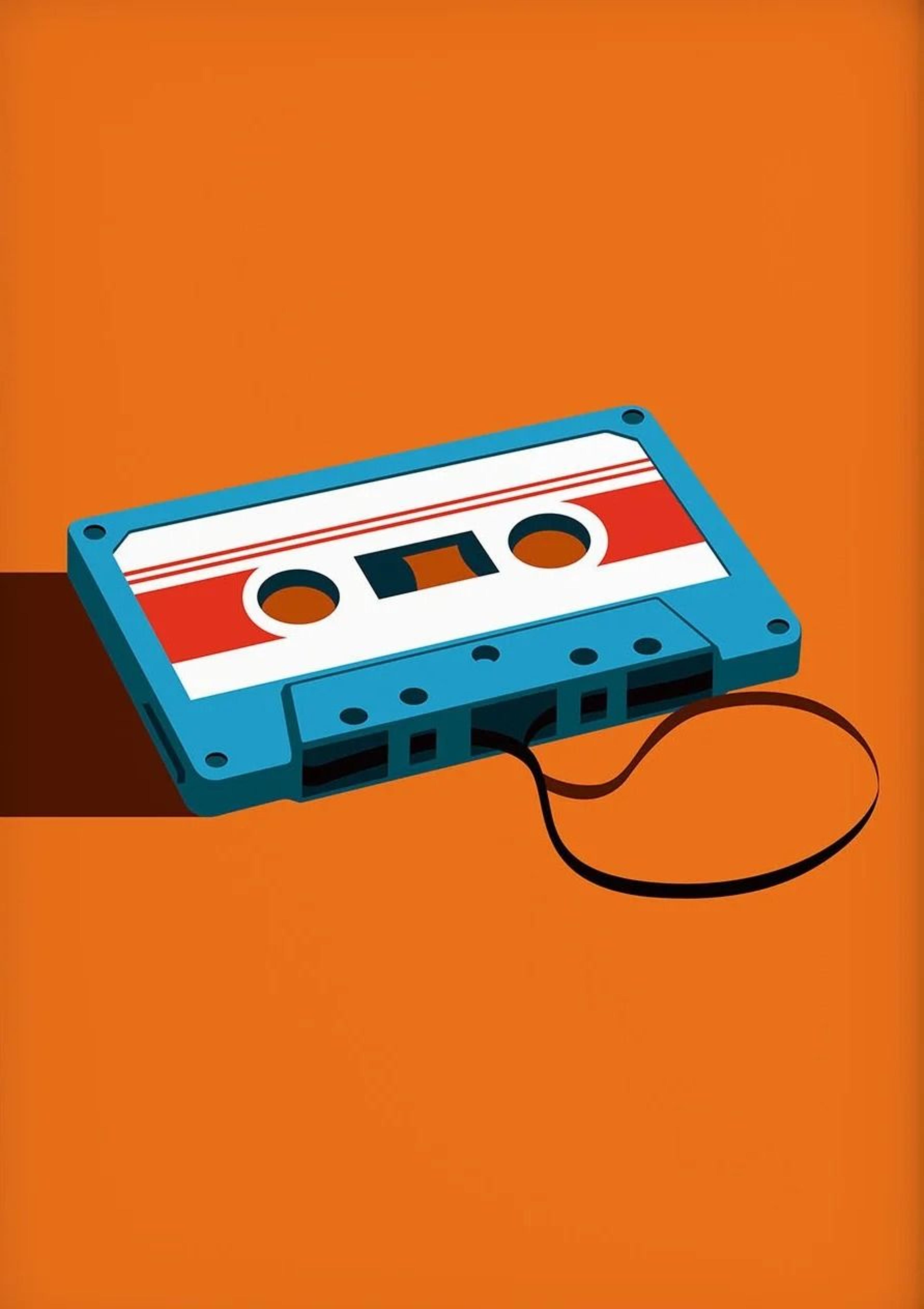 Pop Art Retro 80s Cassette Tape Music Canvas Vintage Wall Decoration 6
